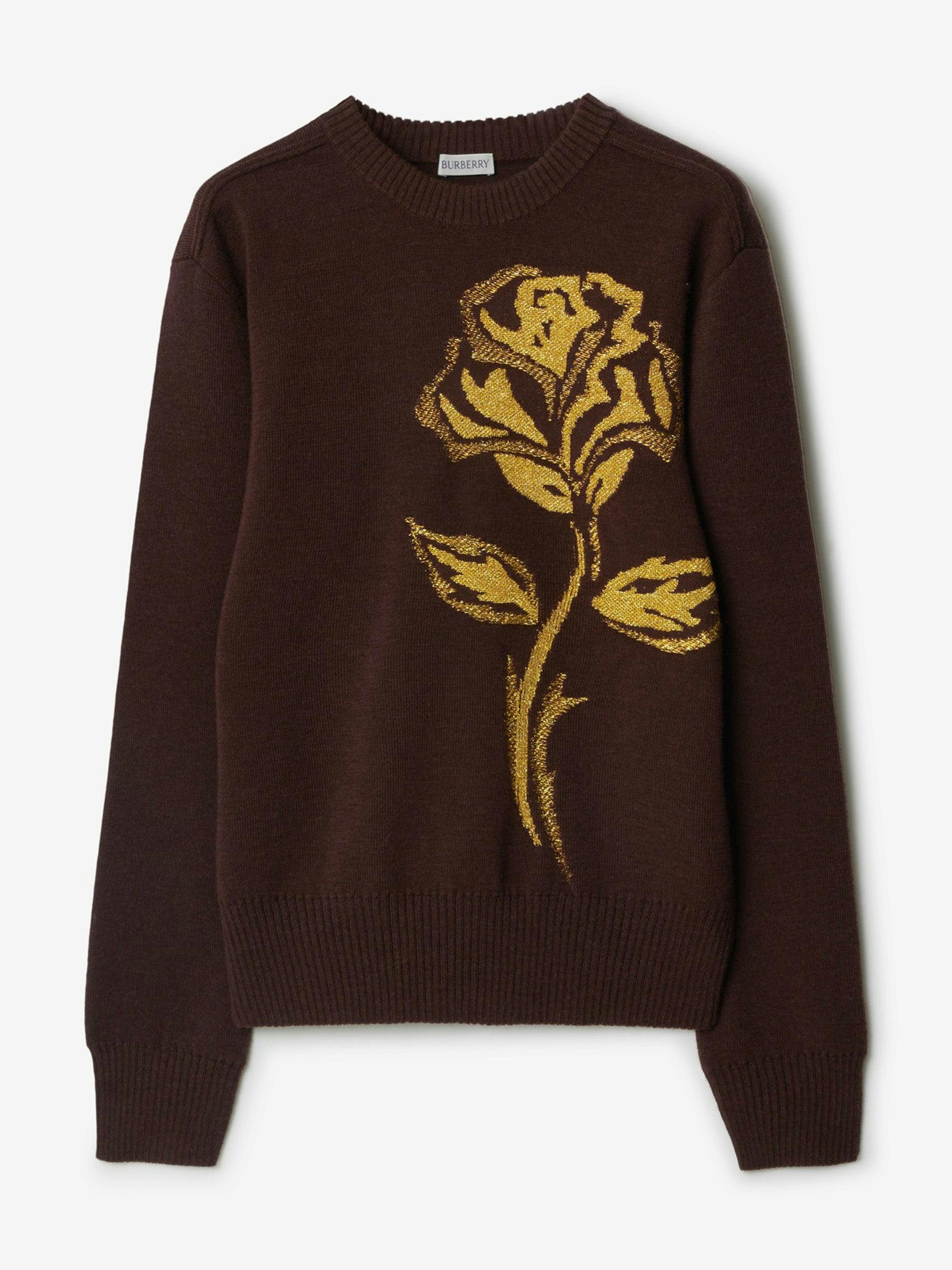 Rose wool blend sweater