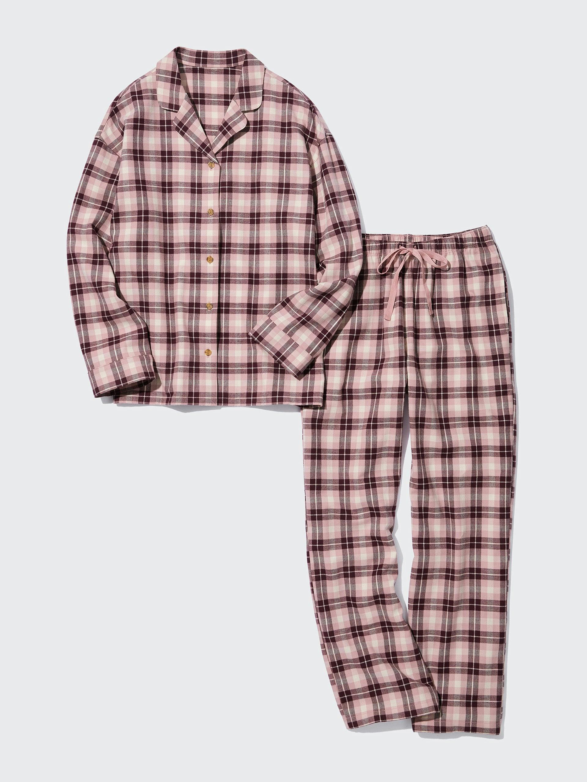 Flannel long sleeved pyjamas