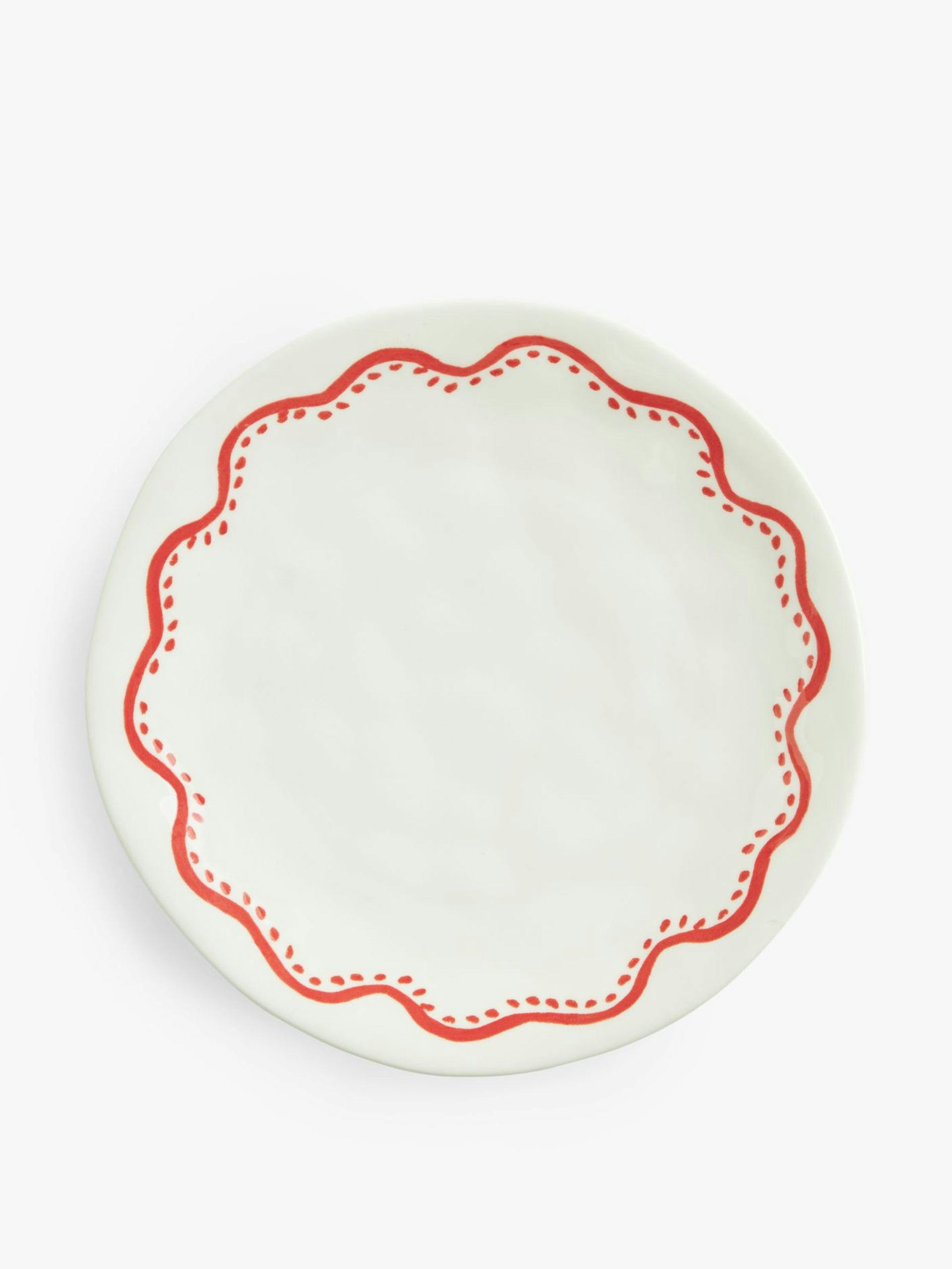 Fine china side plate