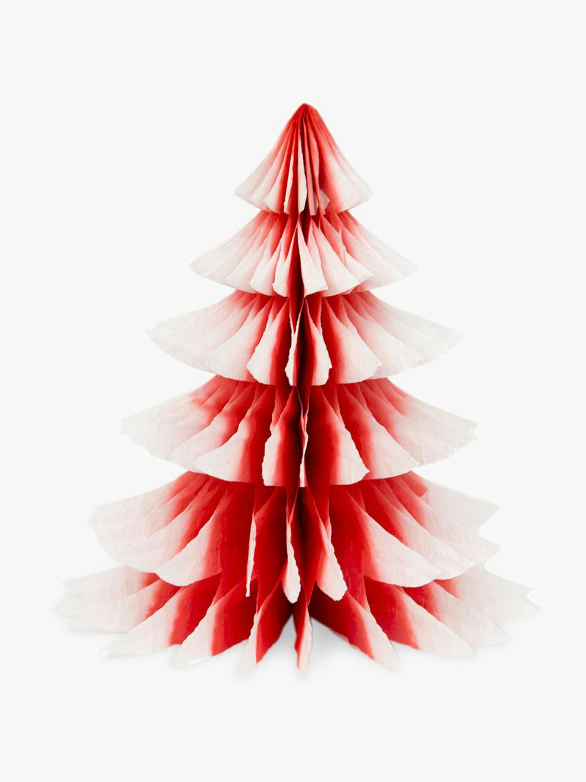Paper Christmas tree decoration (set of 3)
