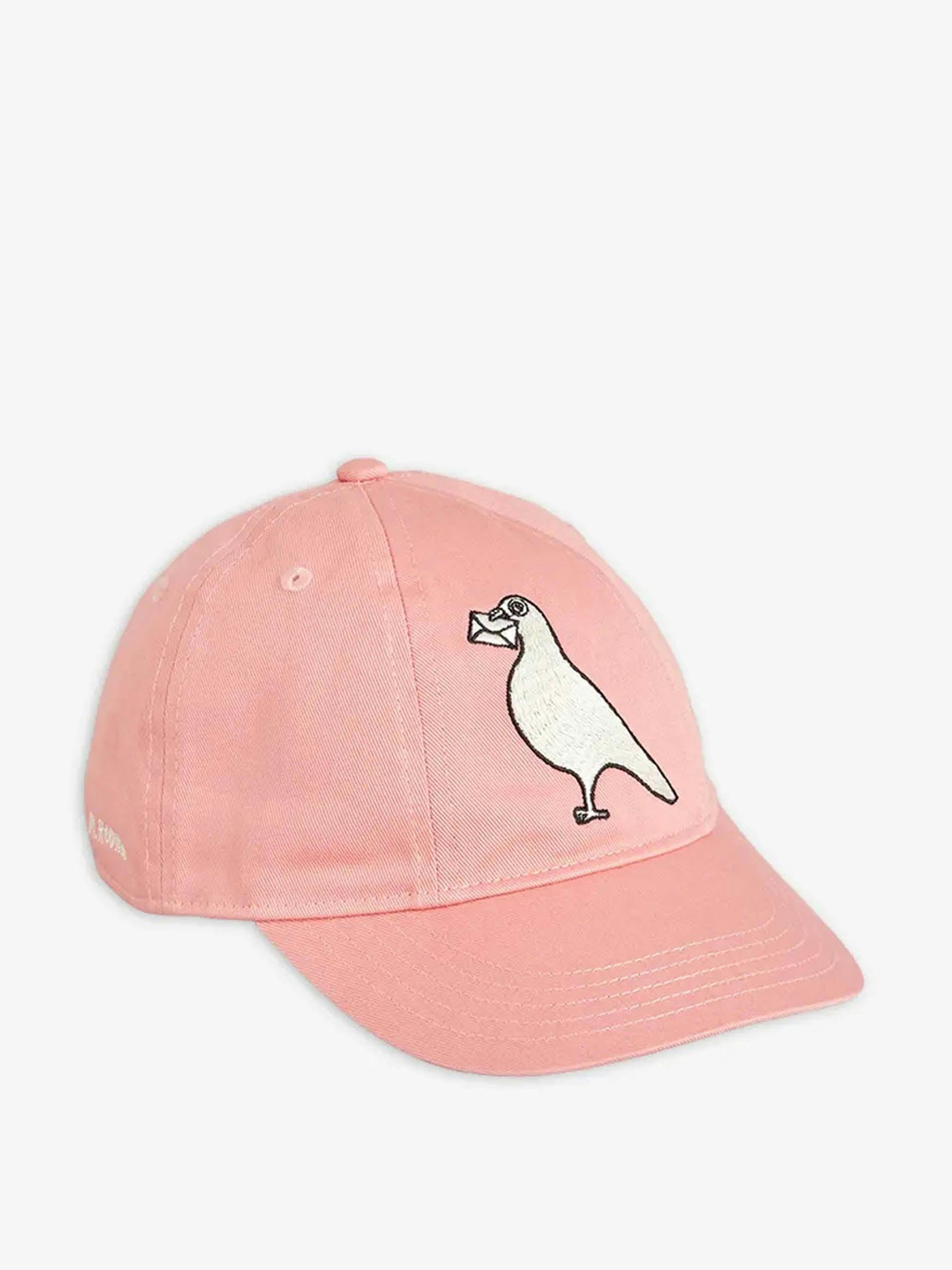 Pigeon embroidered cap