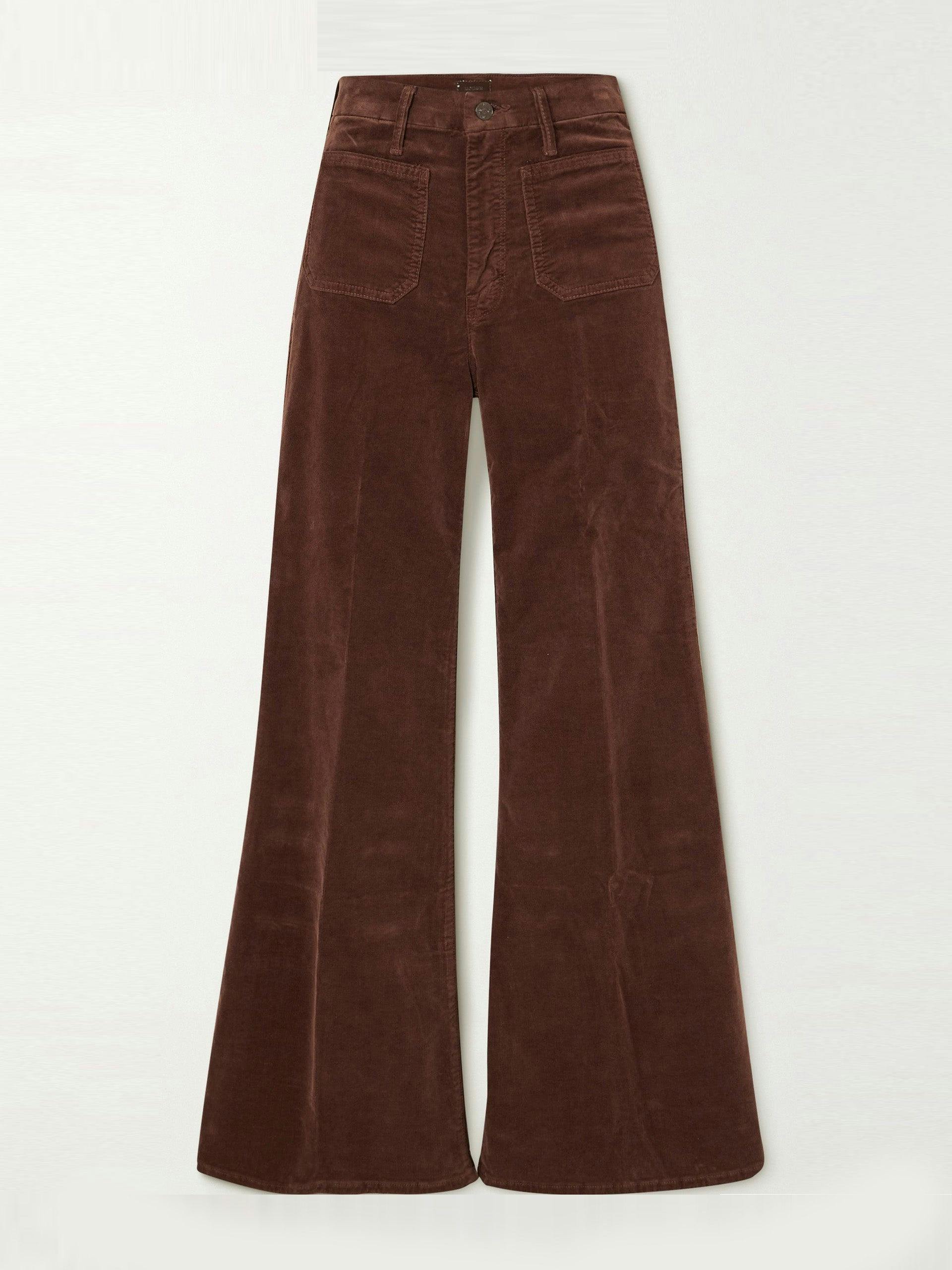 The Roller Skimp cotton-blend corduroy wide-leg pants