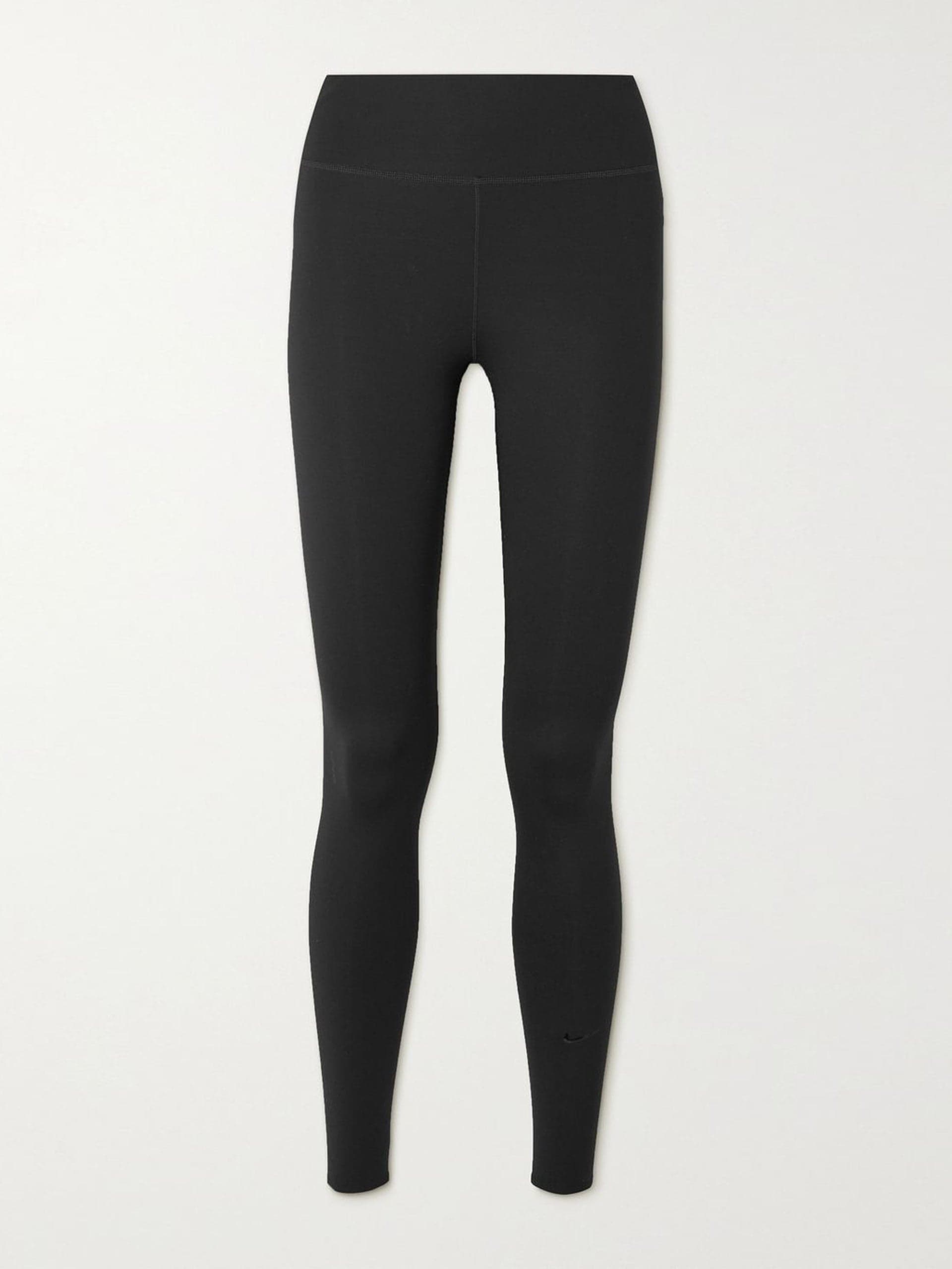 Black stretch leggings