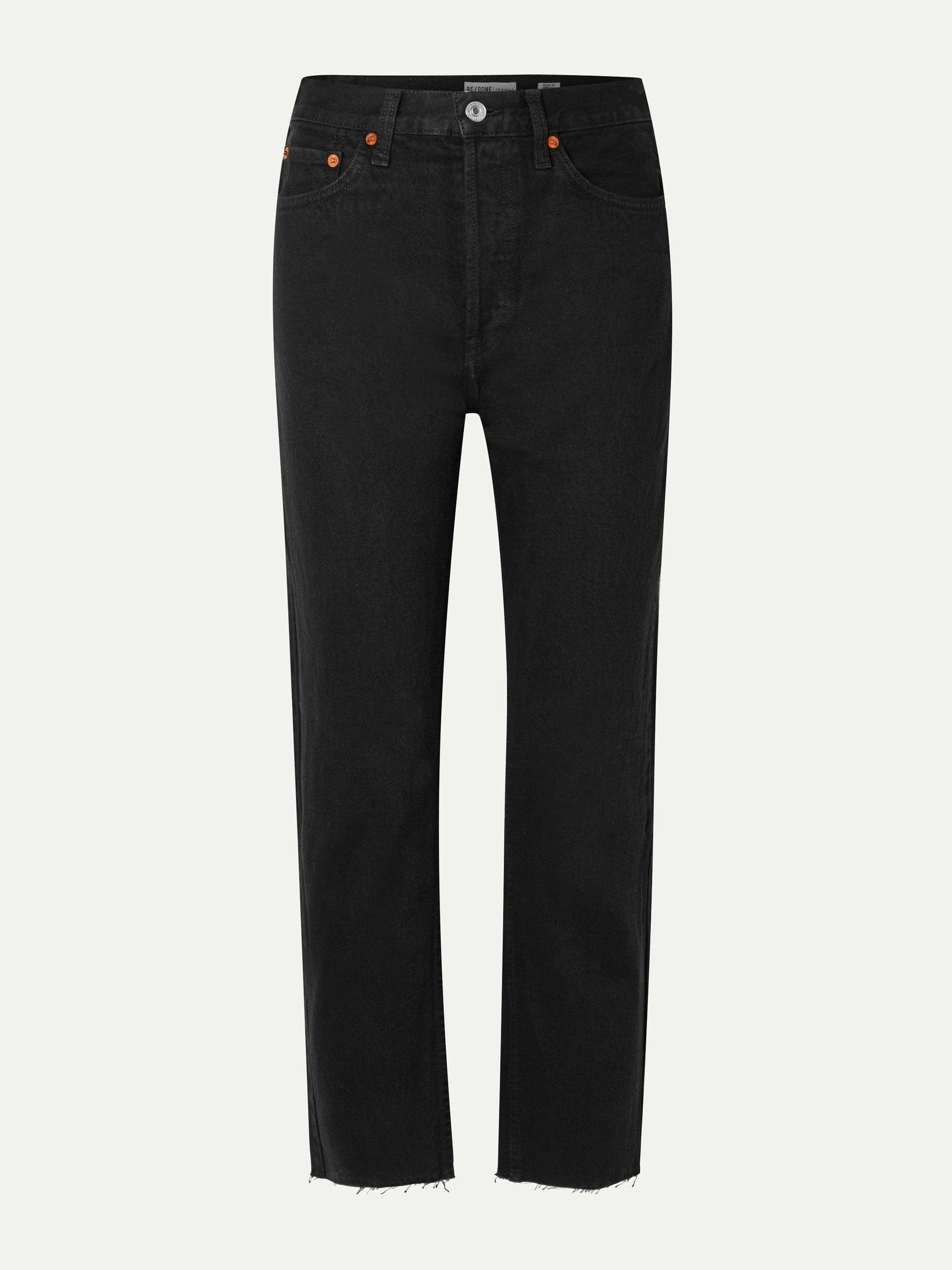 70s High Rise Stove Pipe straight-leg jeans