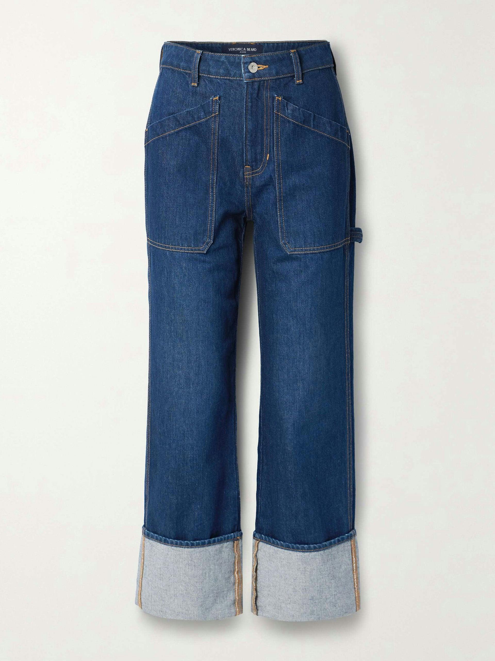 Dylan high-rise wide-leg jeans