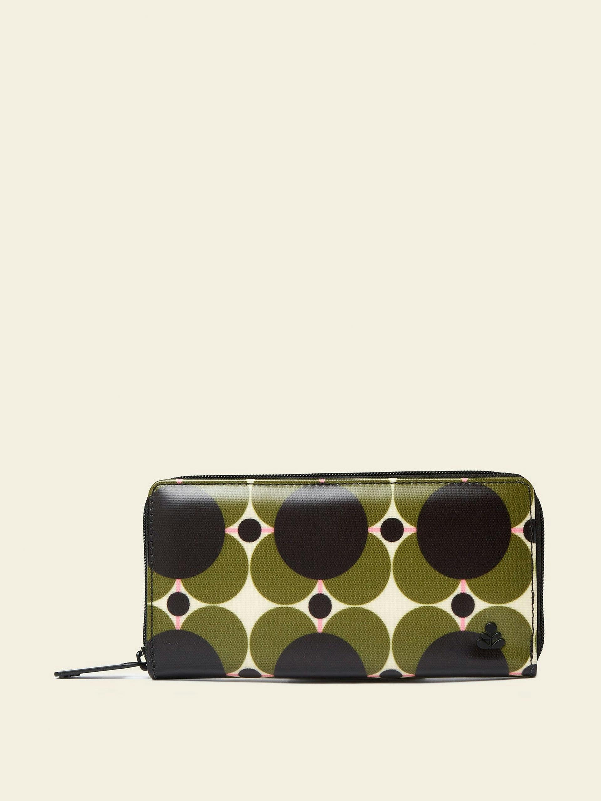 Forget-Me-Not wallet in Atomic Flower Khaki