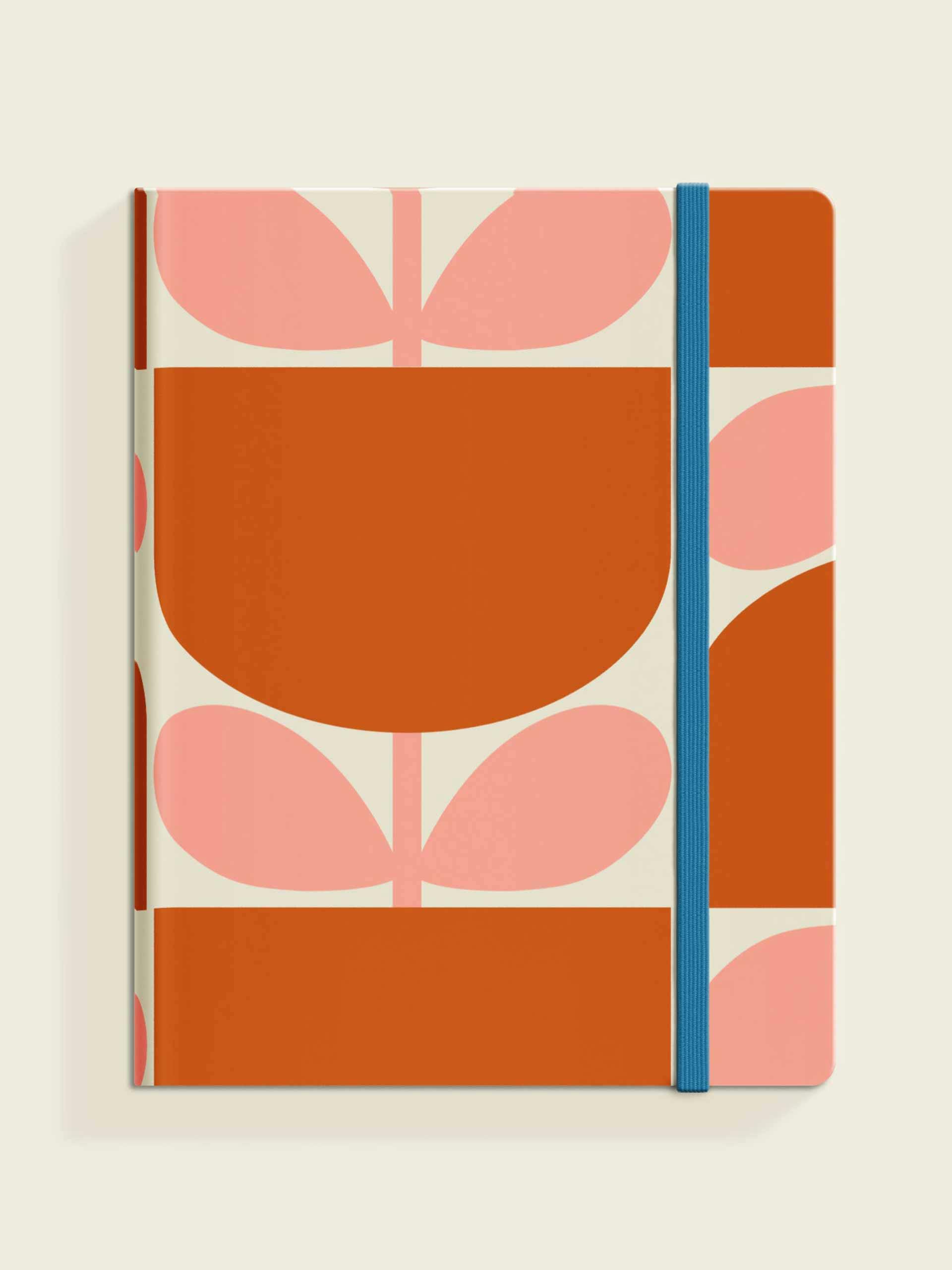 Medium notebook in Block Tulip
