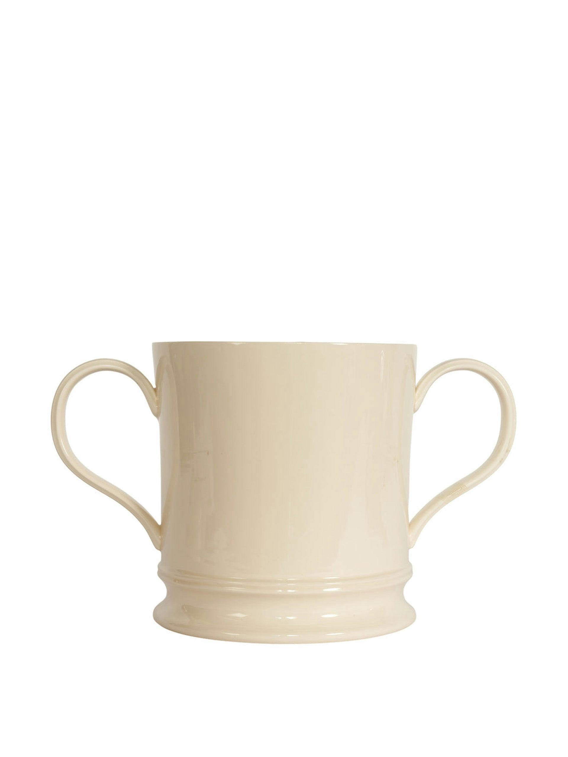 P&H Creamware loving cup