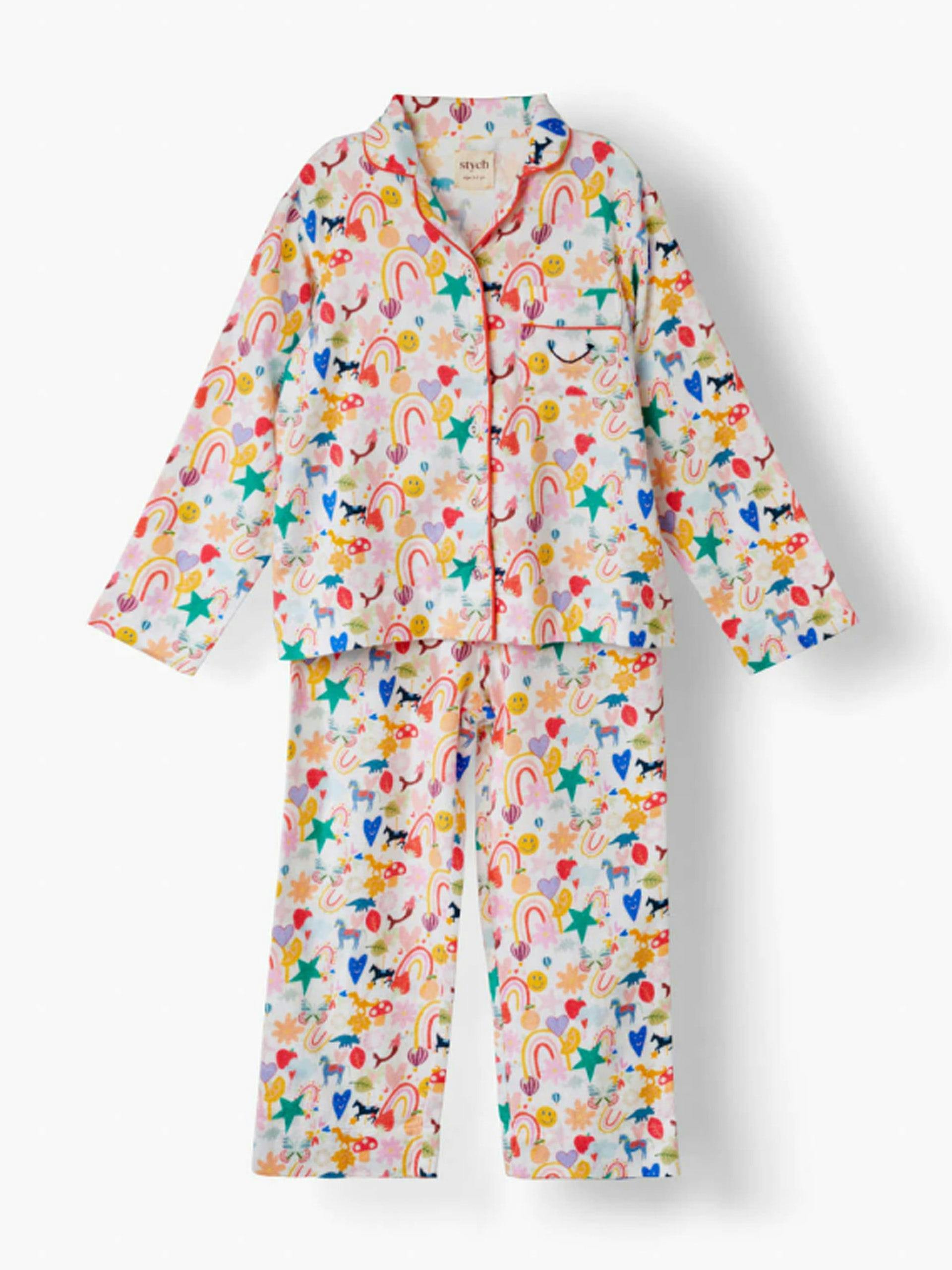 Rainbow pyjama set