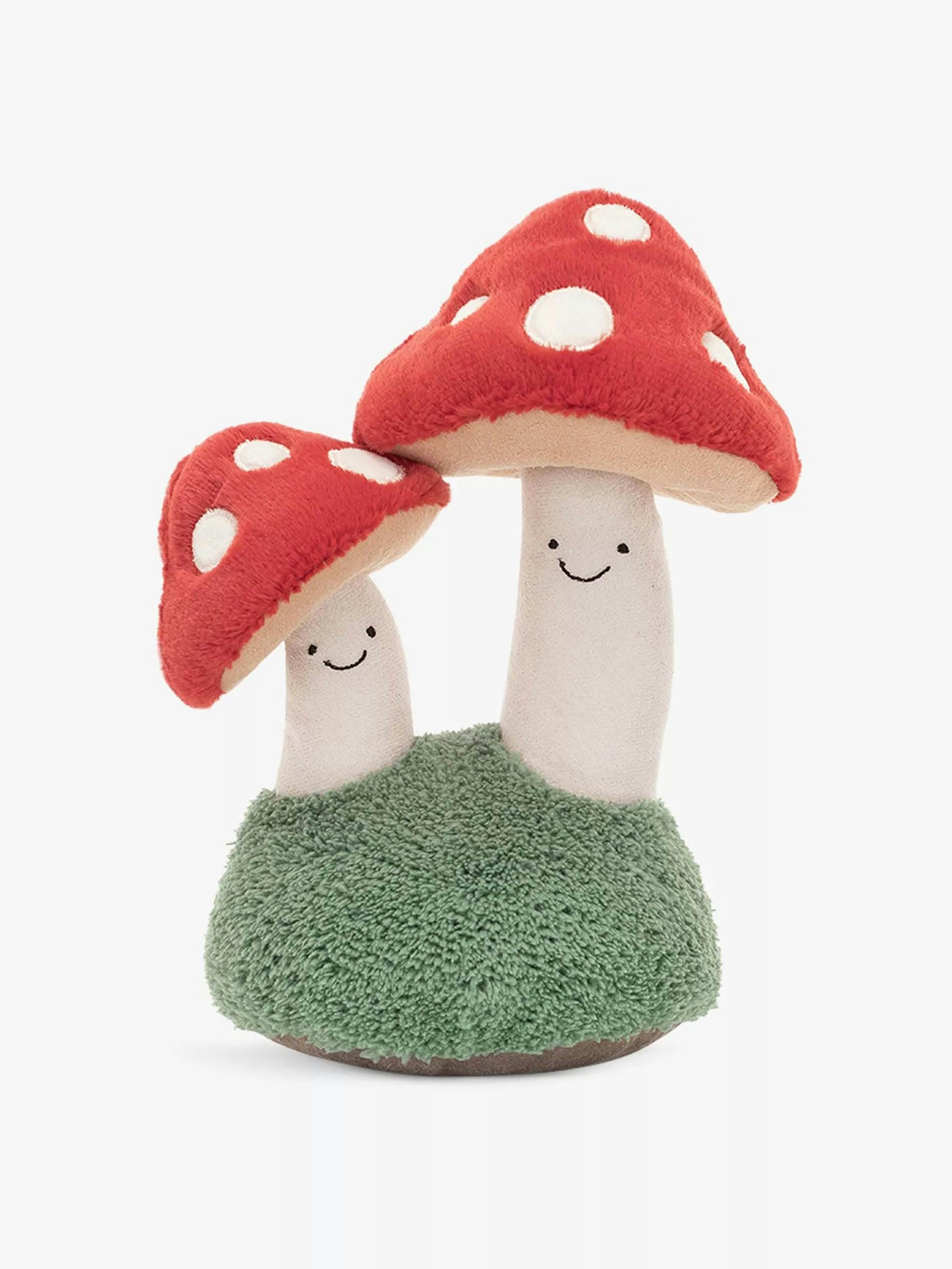 Amuseable Pair Toadstools soft toy