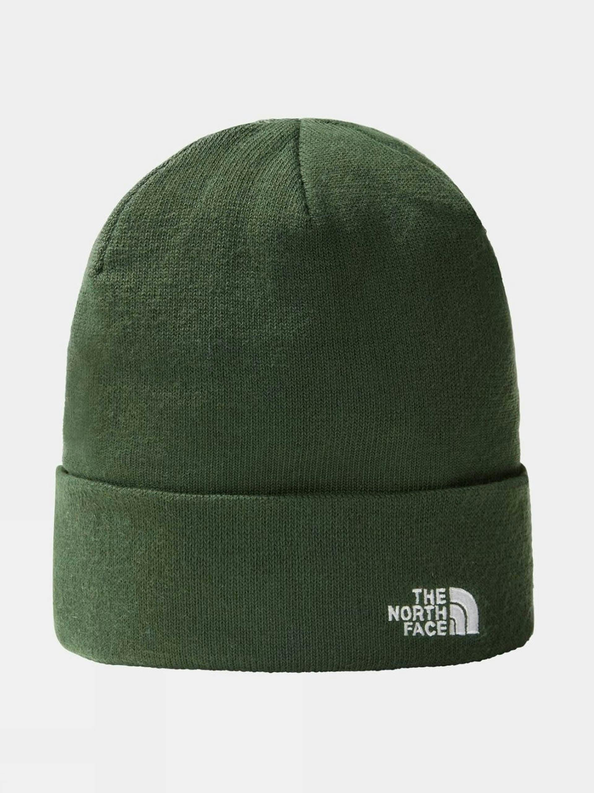 Green beanie hat