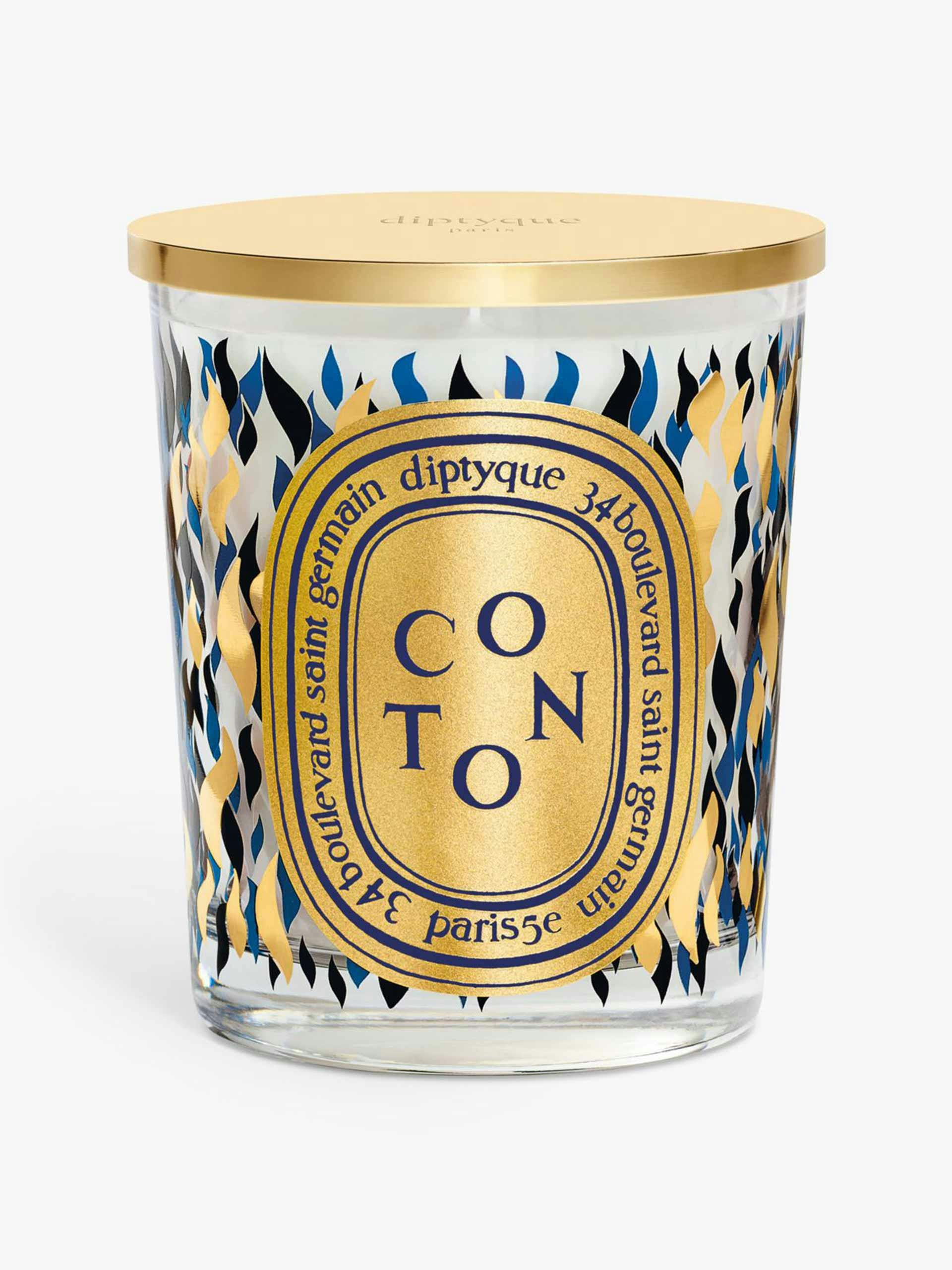 Coton scented candle