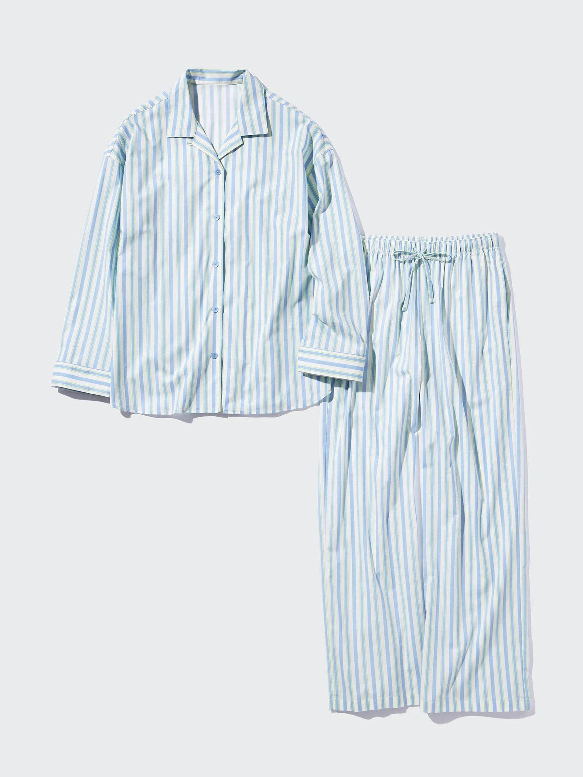 Soft stretch long sleeved pyjamas