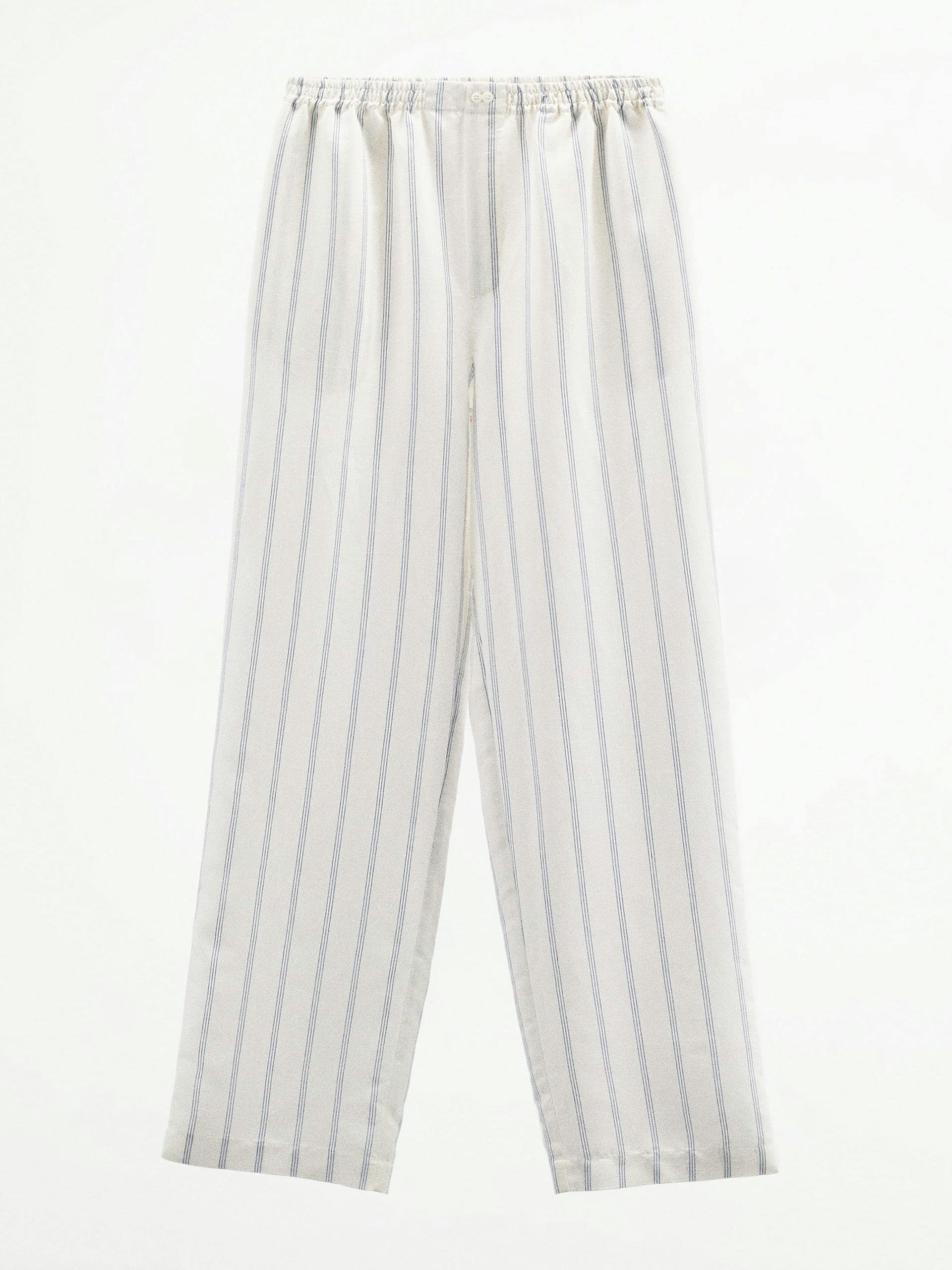 Striped palazzo trousers