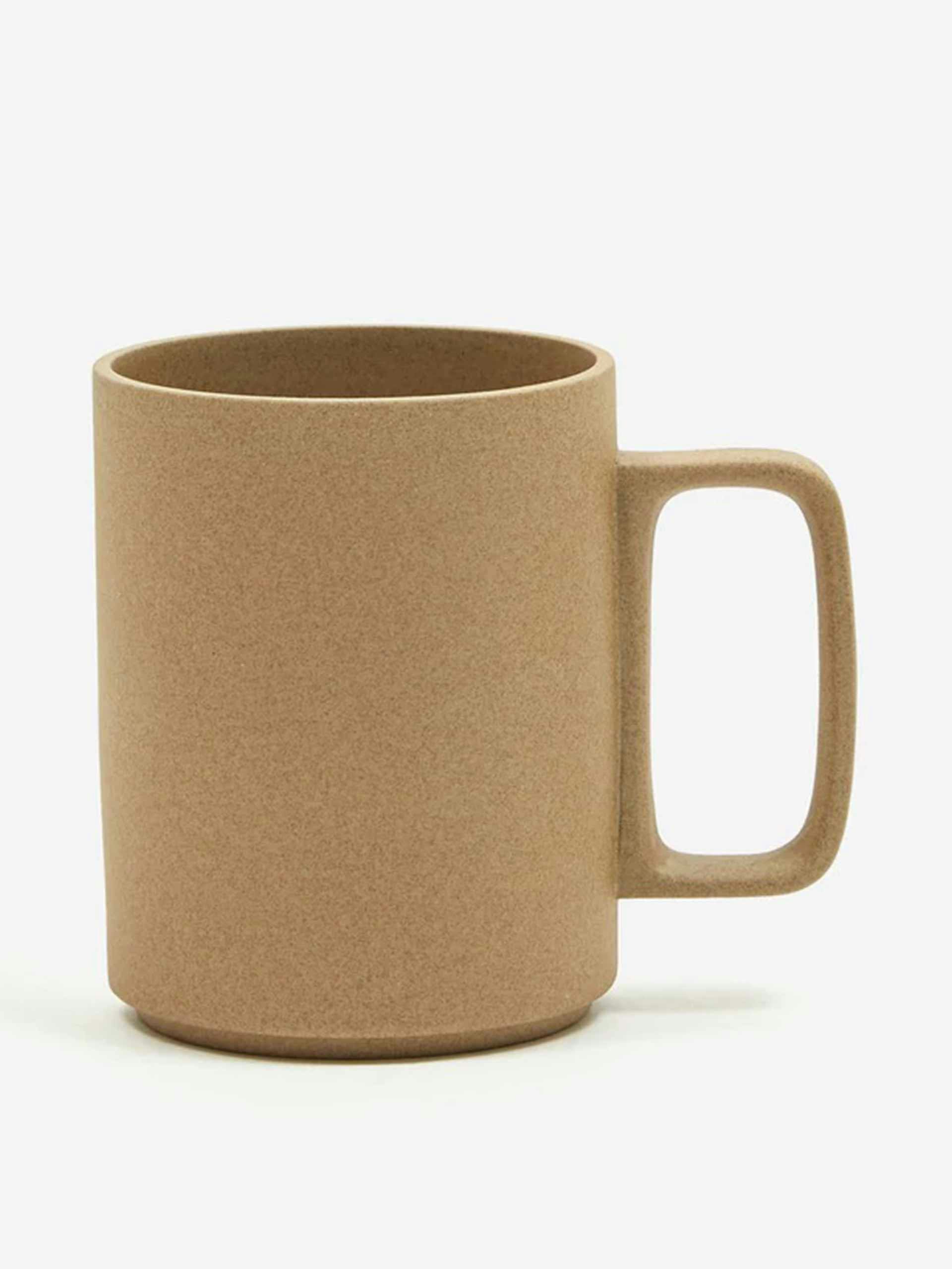 Neutral porcelain mug