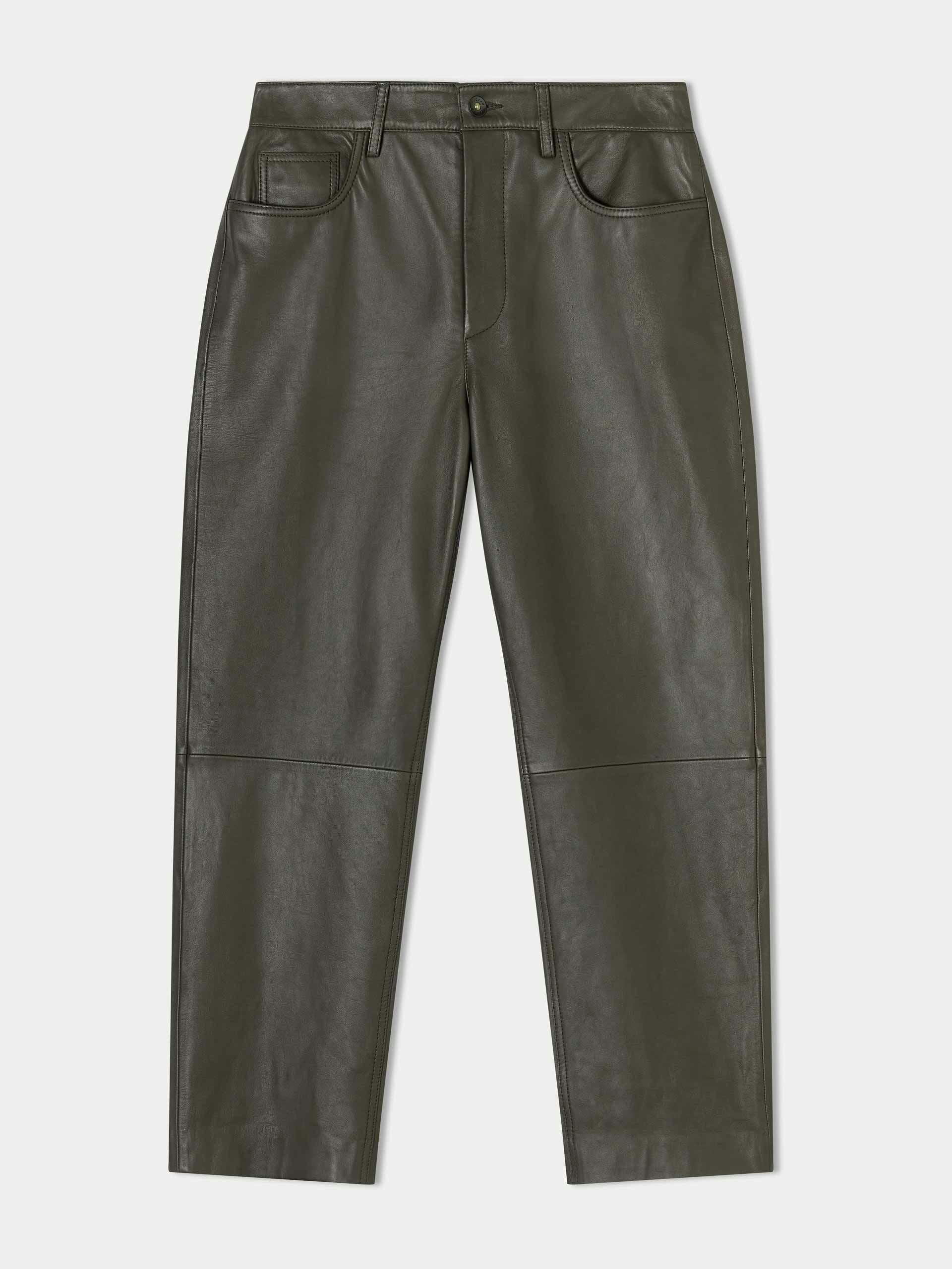 Leather trouser