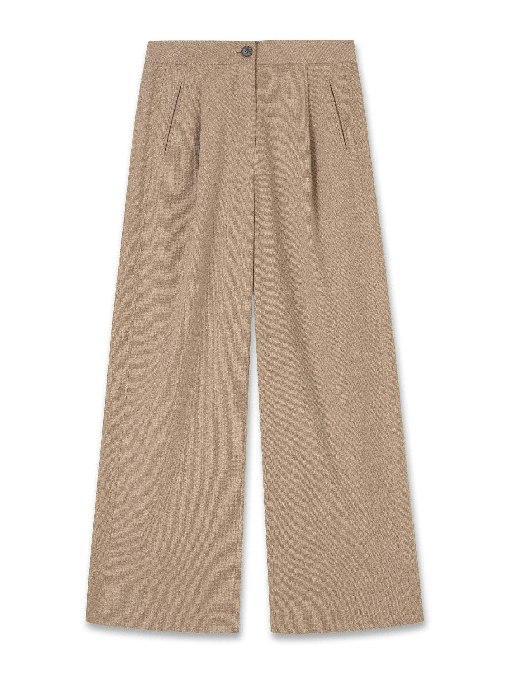 Recycled wool trousers