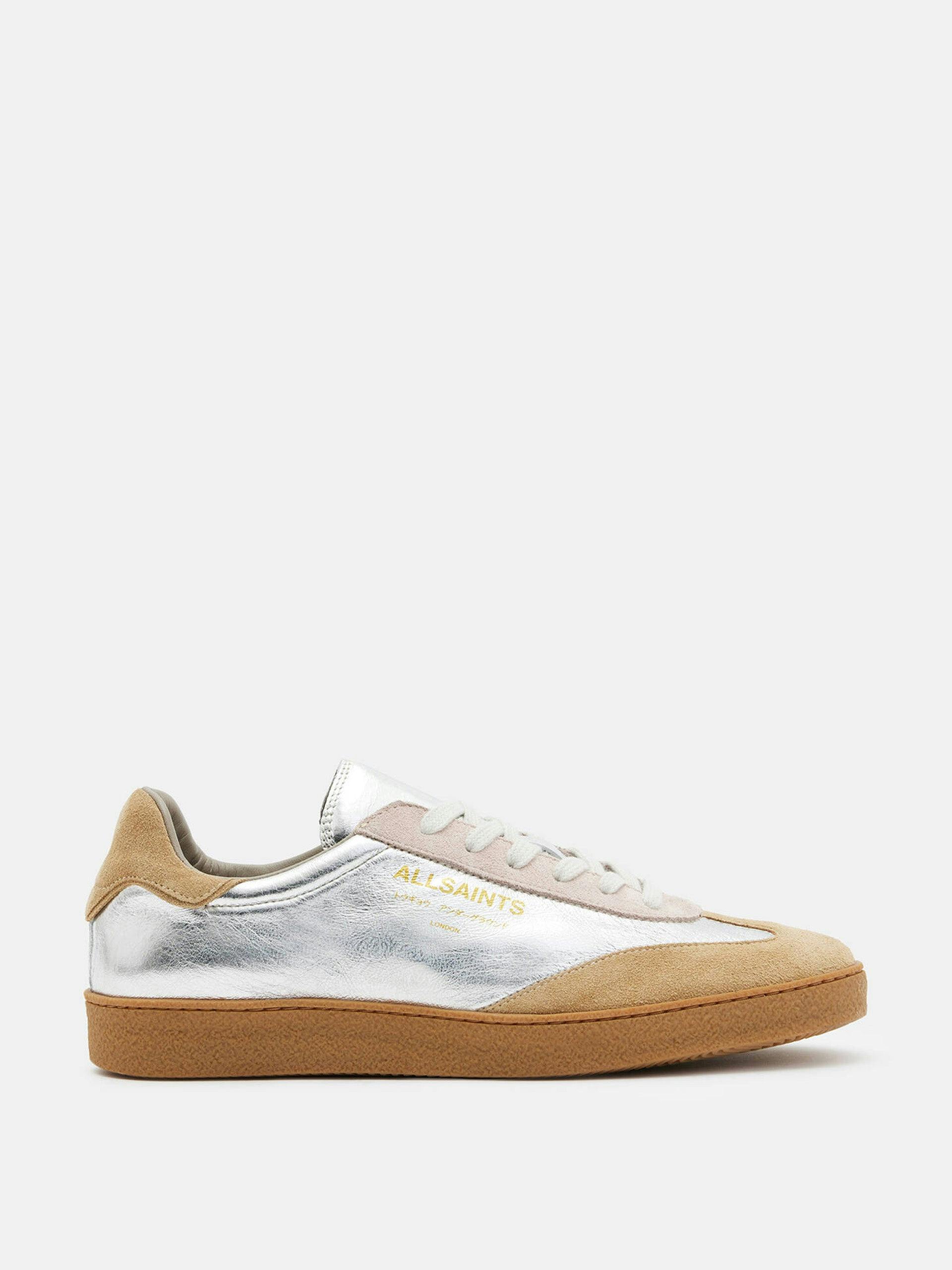 Thelma suede low top trainers