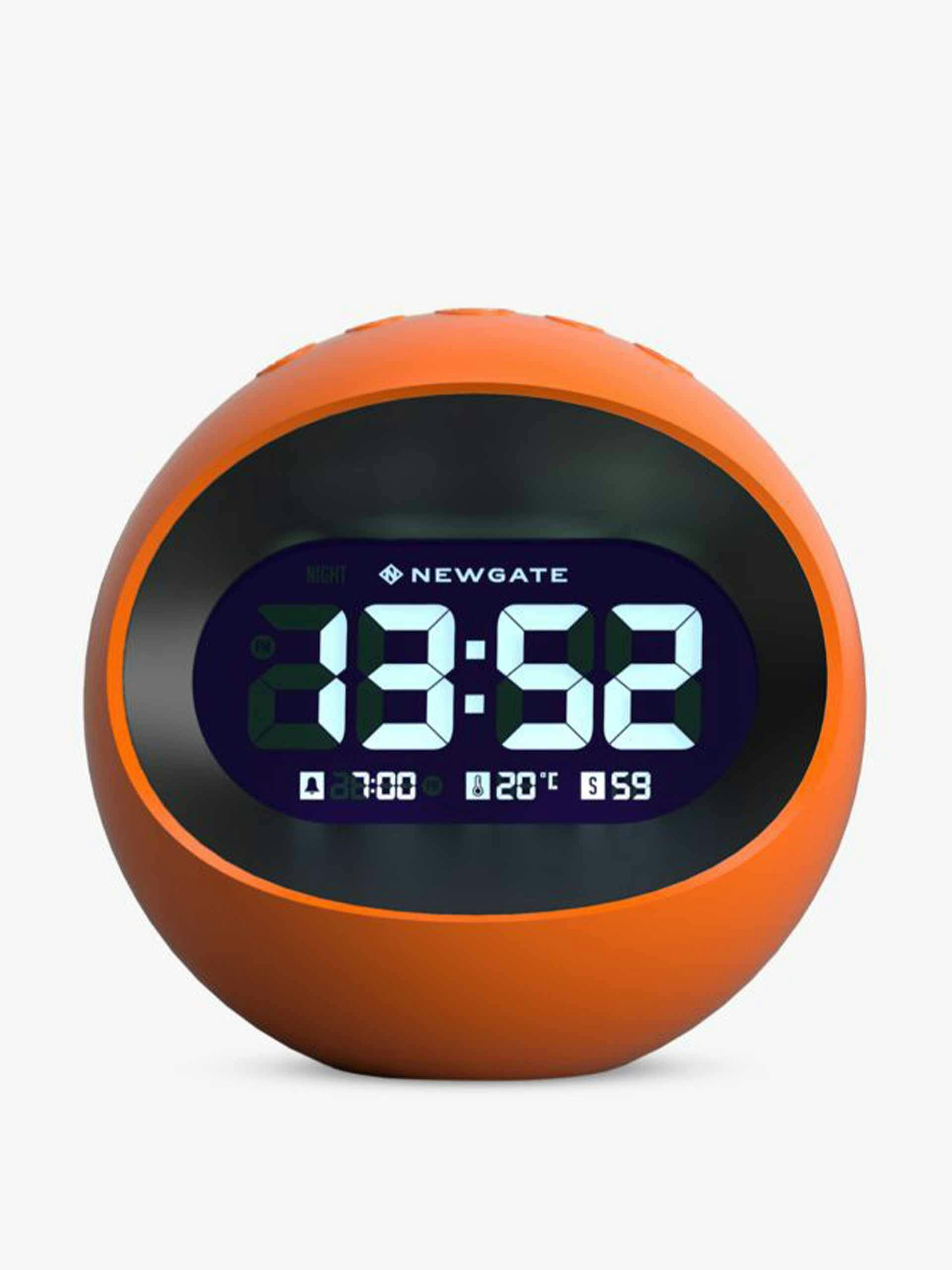 Centre of the Earth LCD digital alarm clock