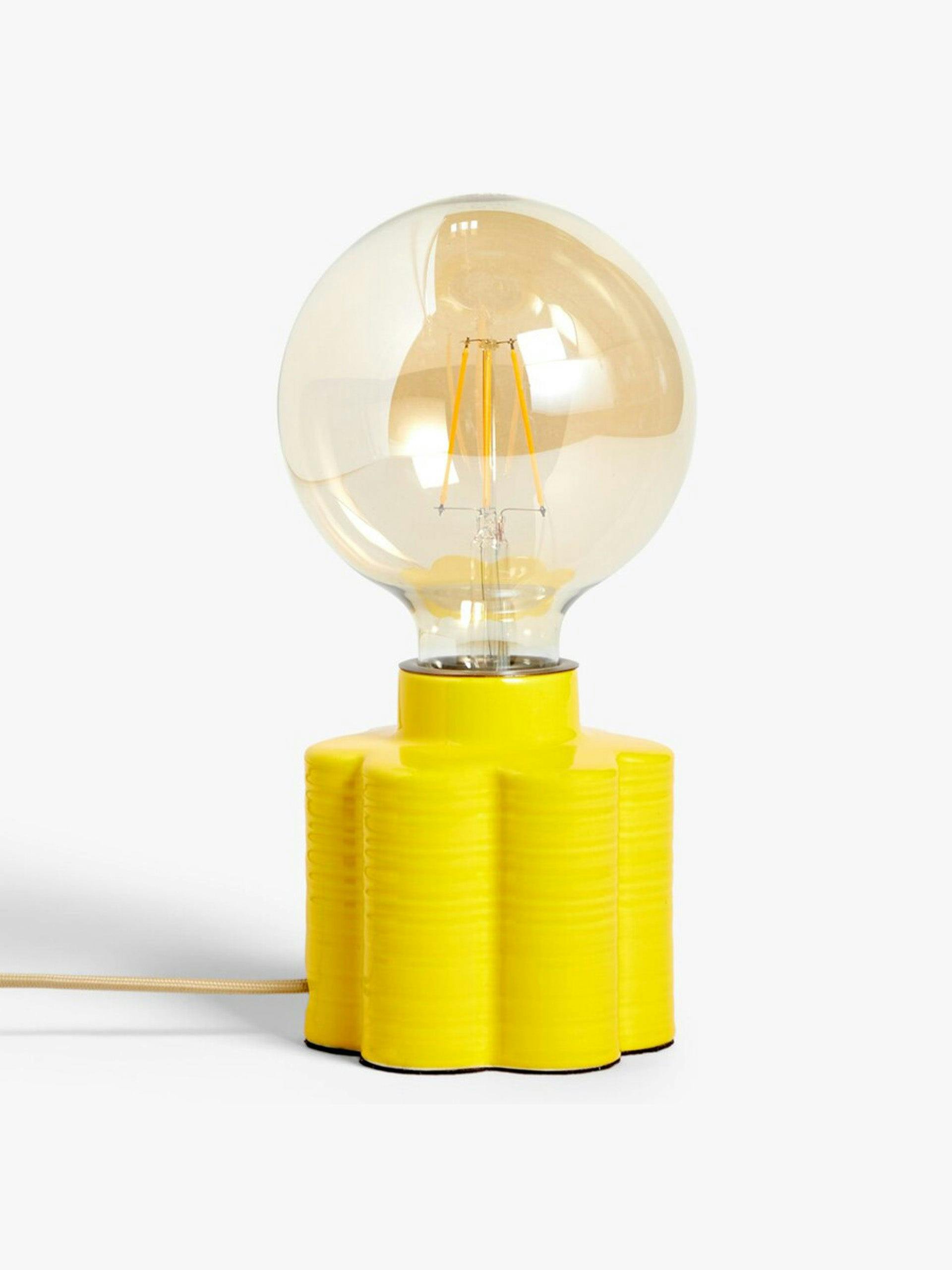 Ceramic bulbholder table lamp