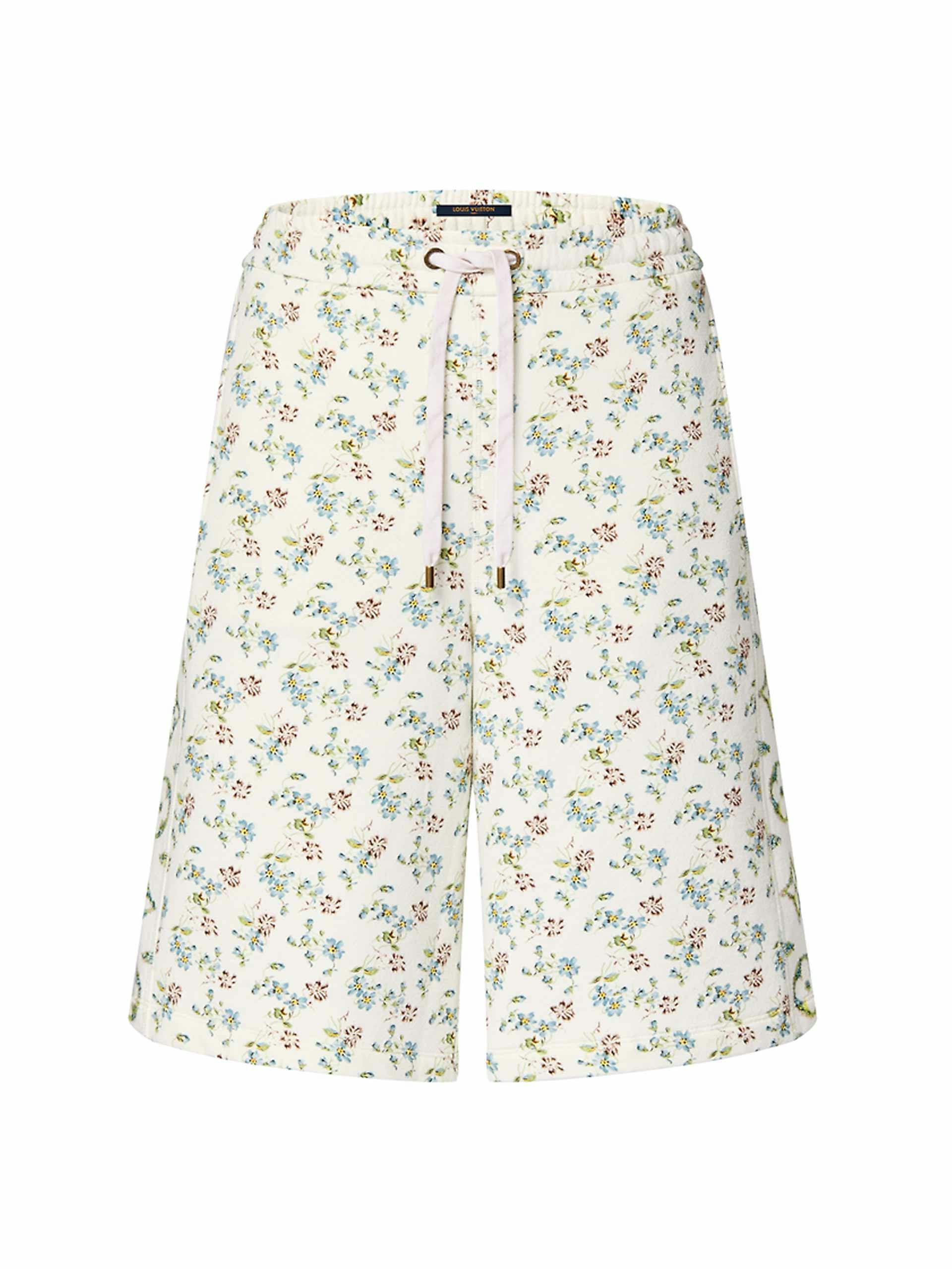 Floral print bermuda shorts