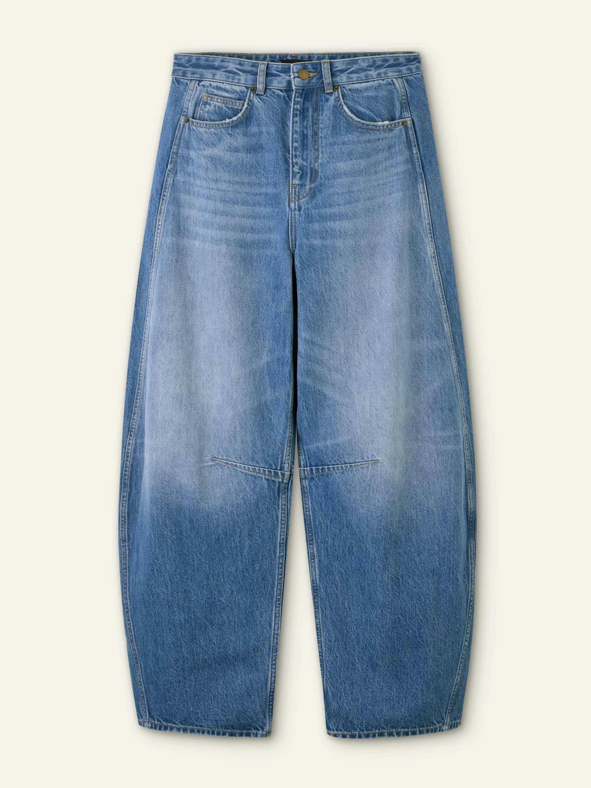 Authentic denim extreme tapered jeans