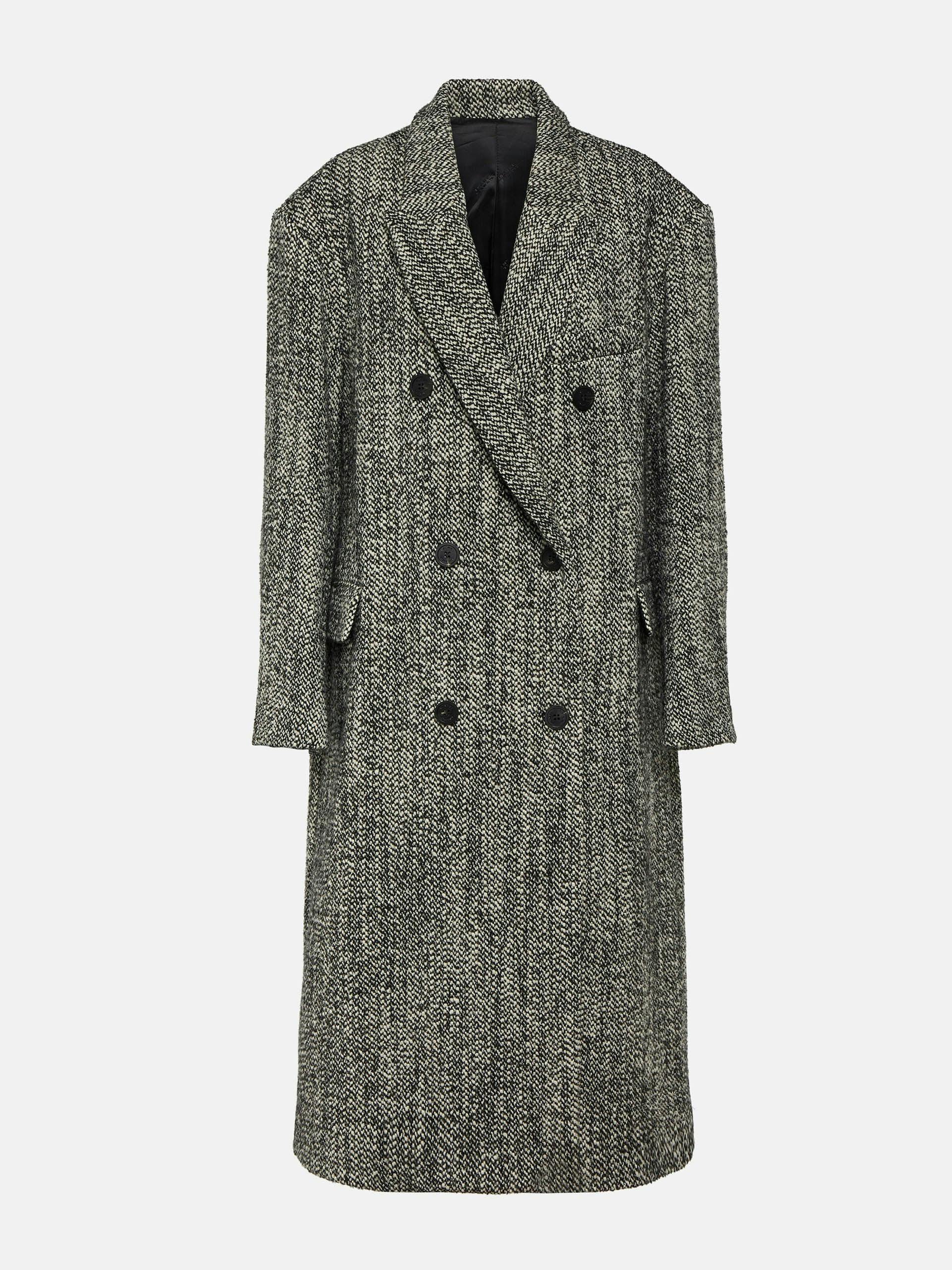 Lojimiko oversized wool-blend coat
