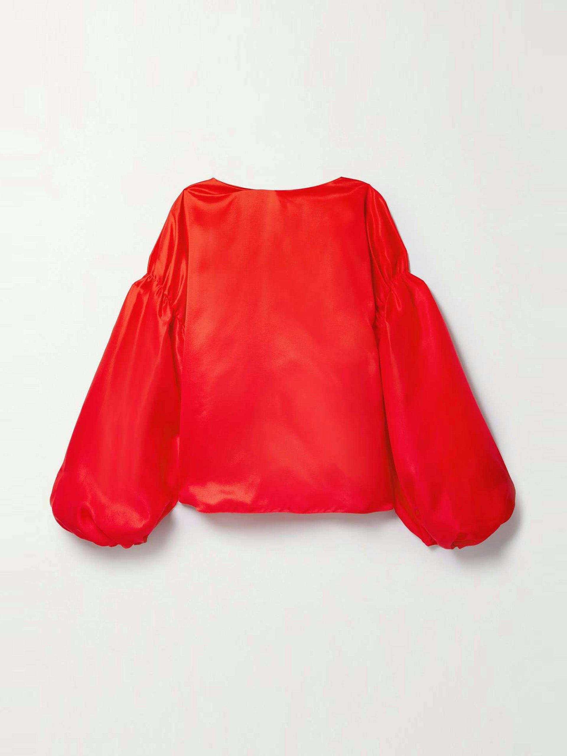 Quico oversized silk blouse
