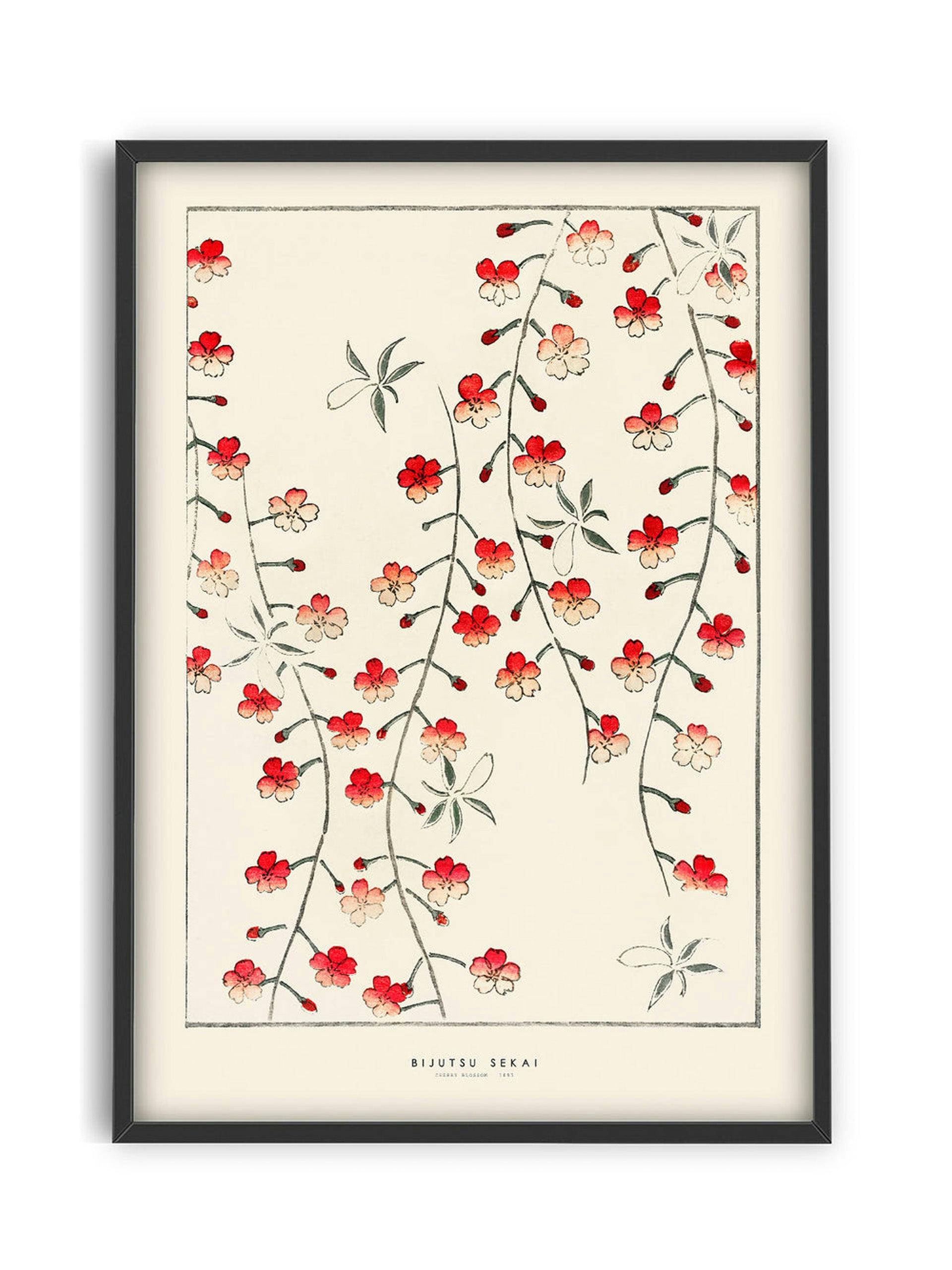 Bijutsu Sekai Cherry Blossom print