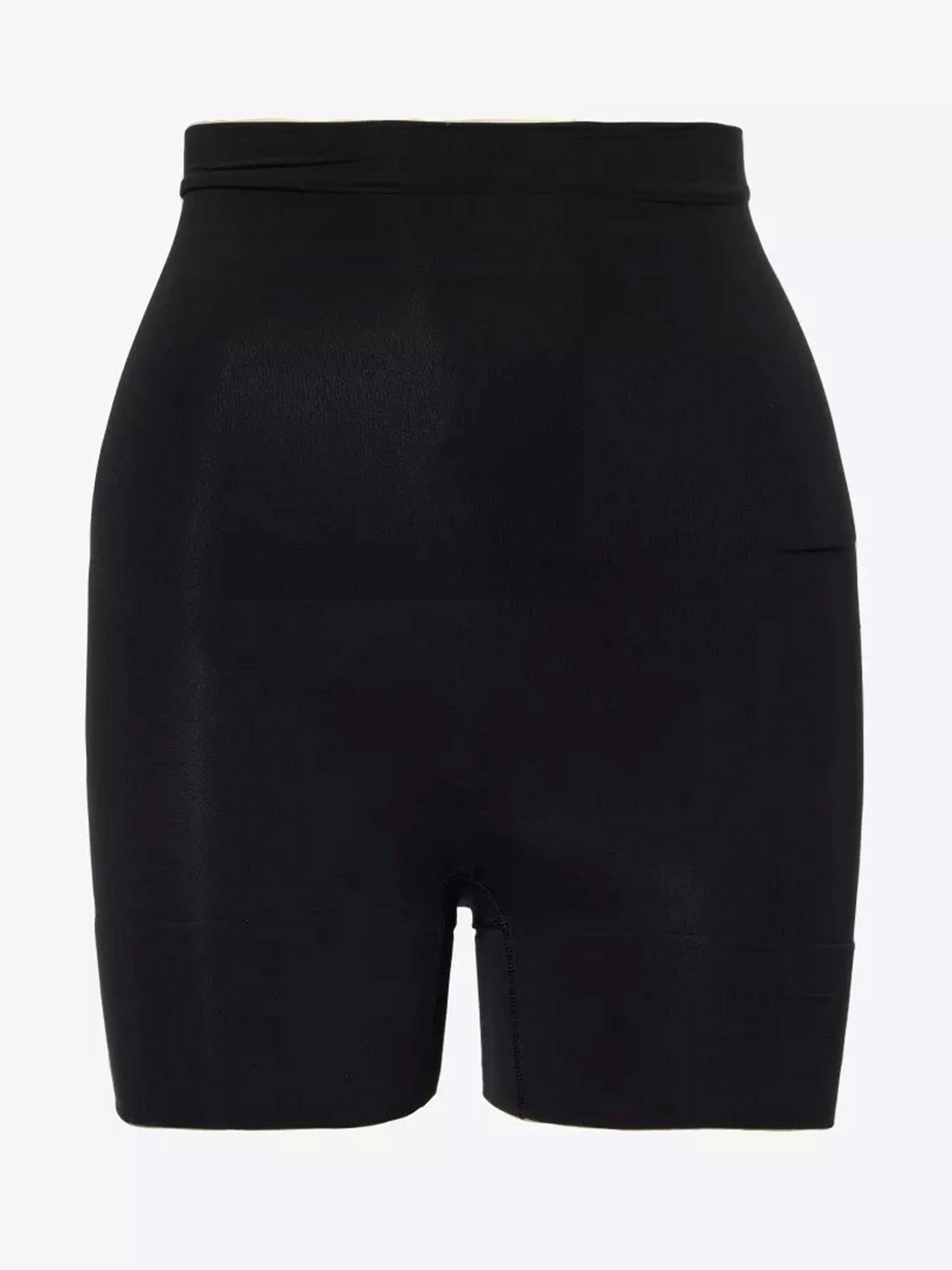 Everyday Shaping high-rise stretch-woven shorts in black