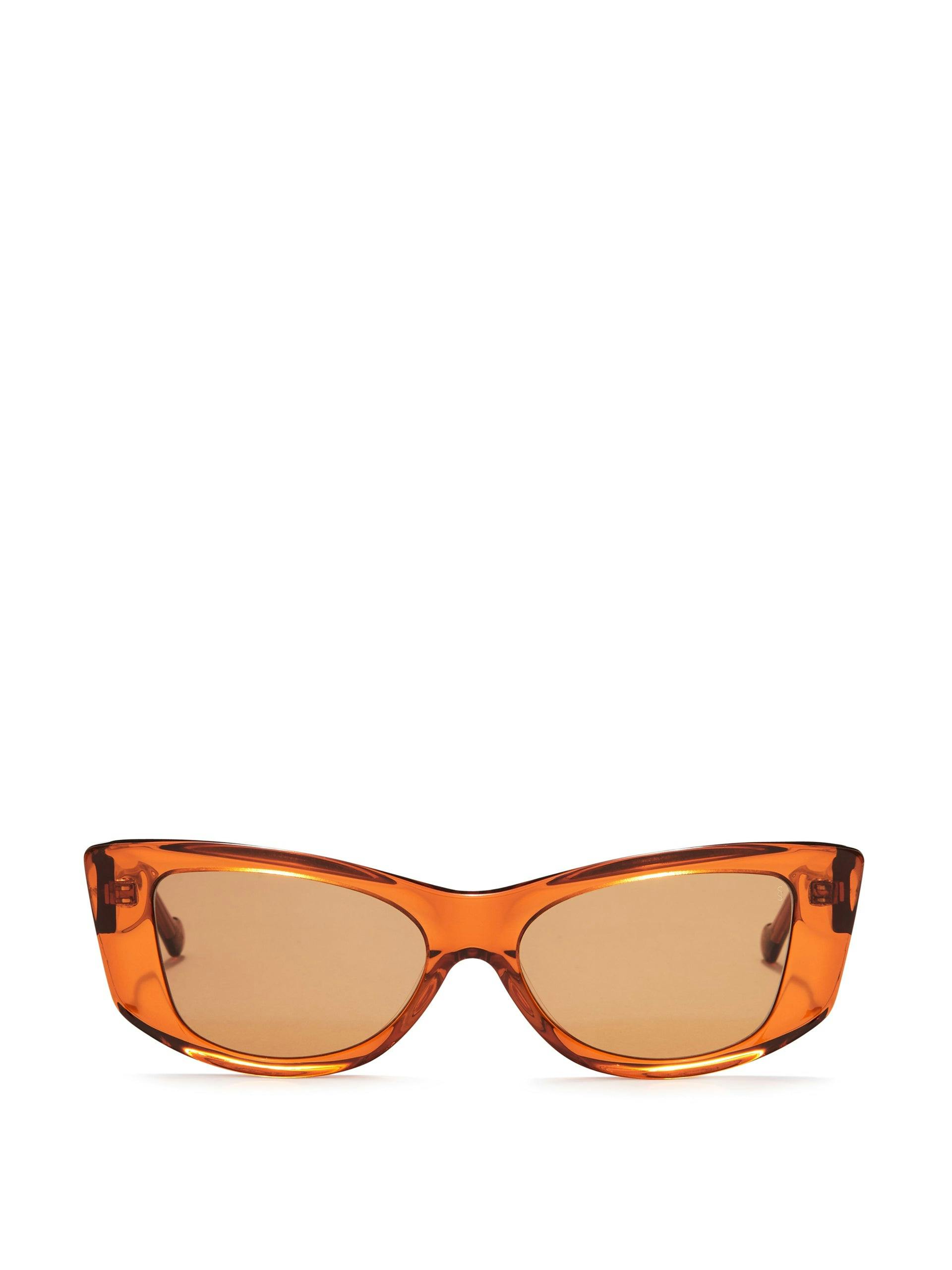 Bella sunglasses in orange crystal