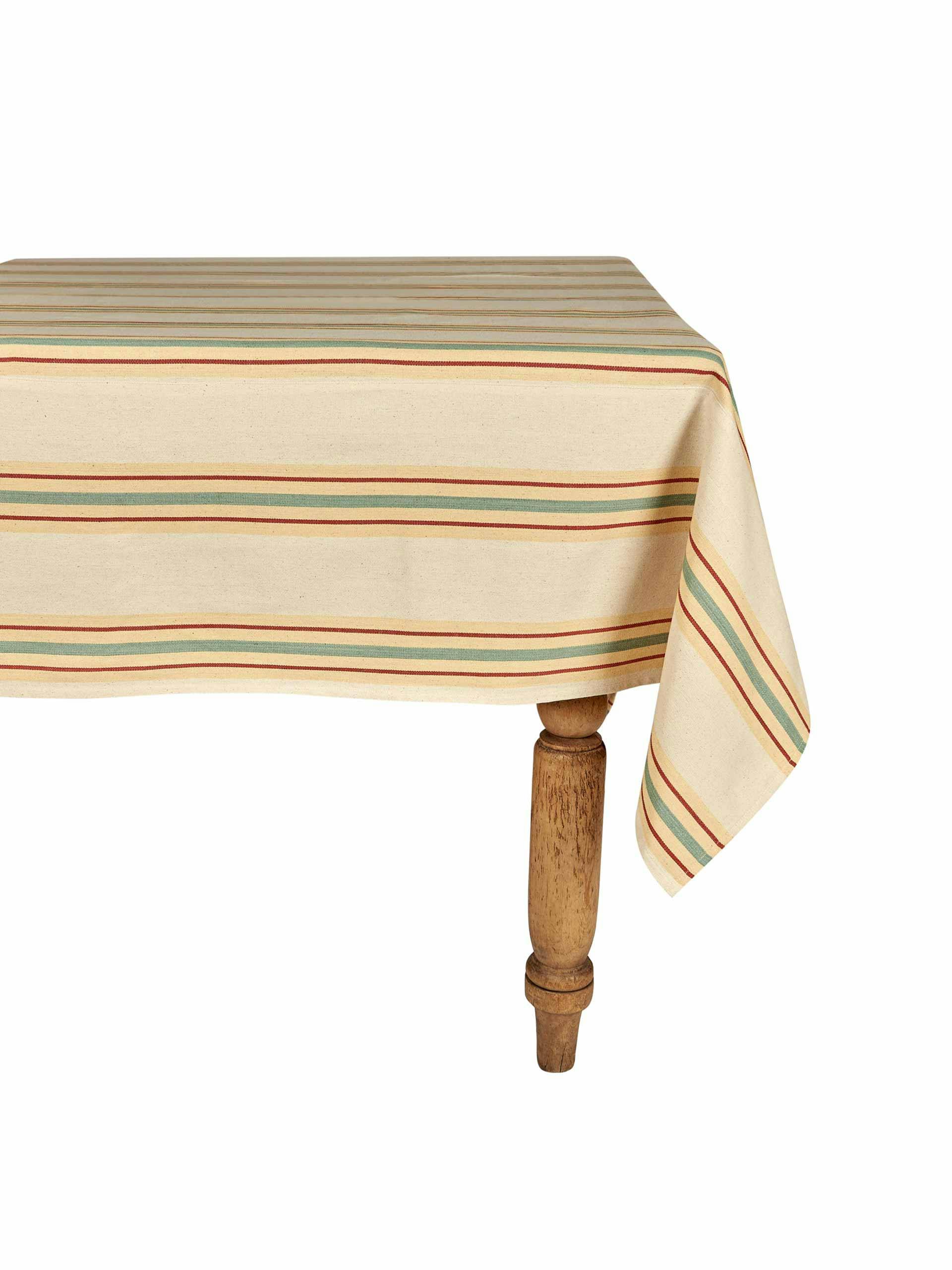 Handwoven cotton tablecloth