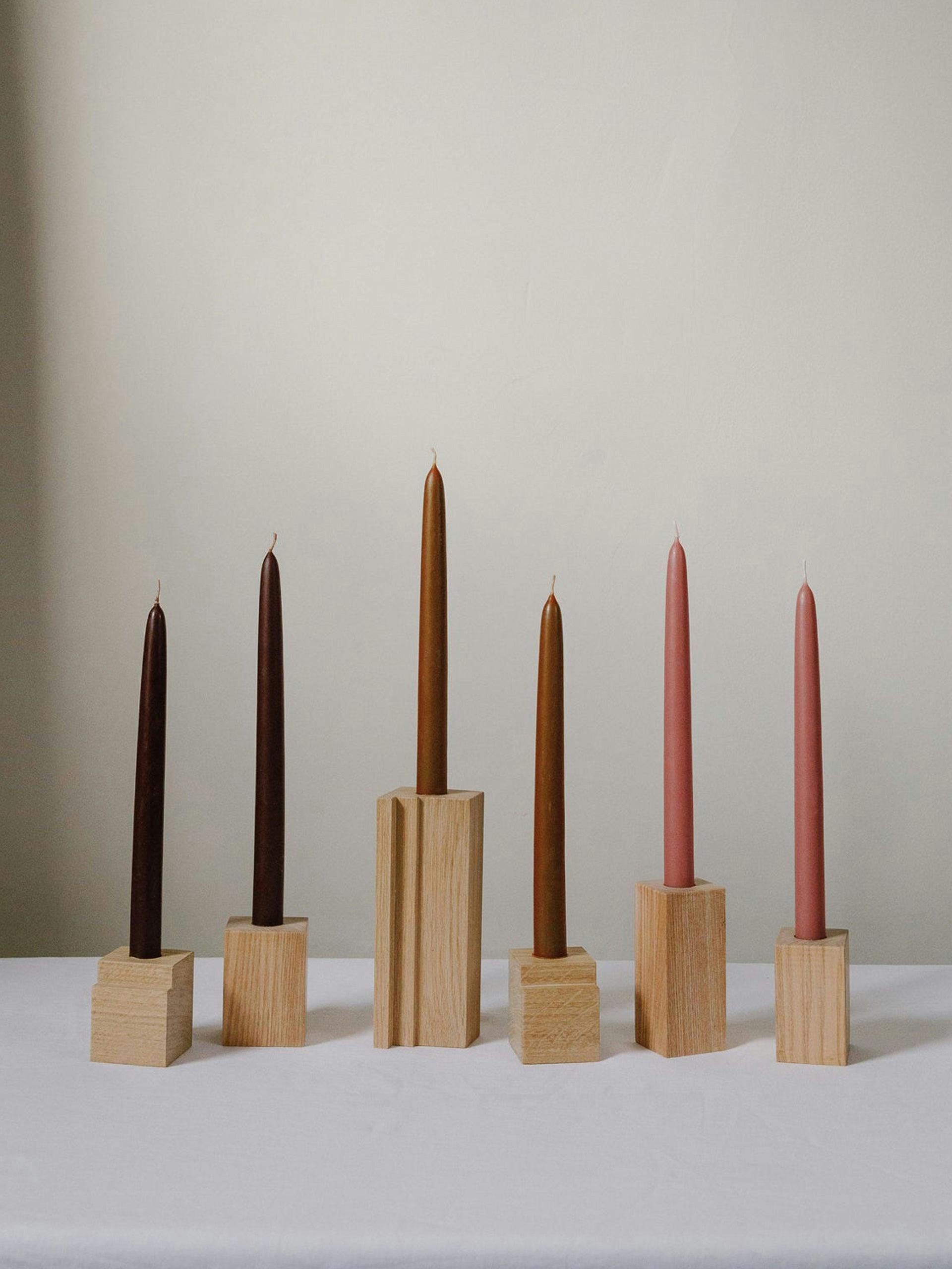 Seasonal candles (set of 6)
