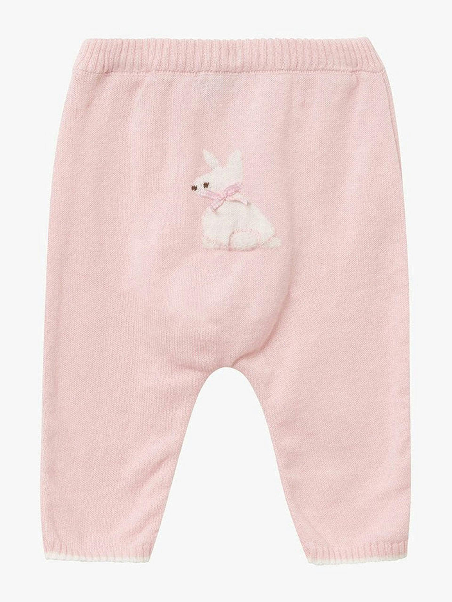 Little Bunny pink cotton leggings