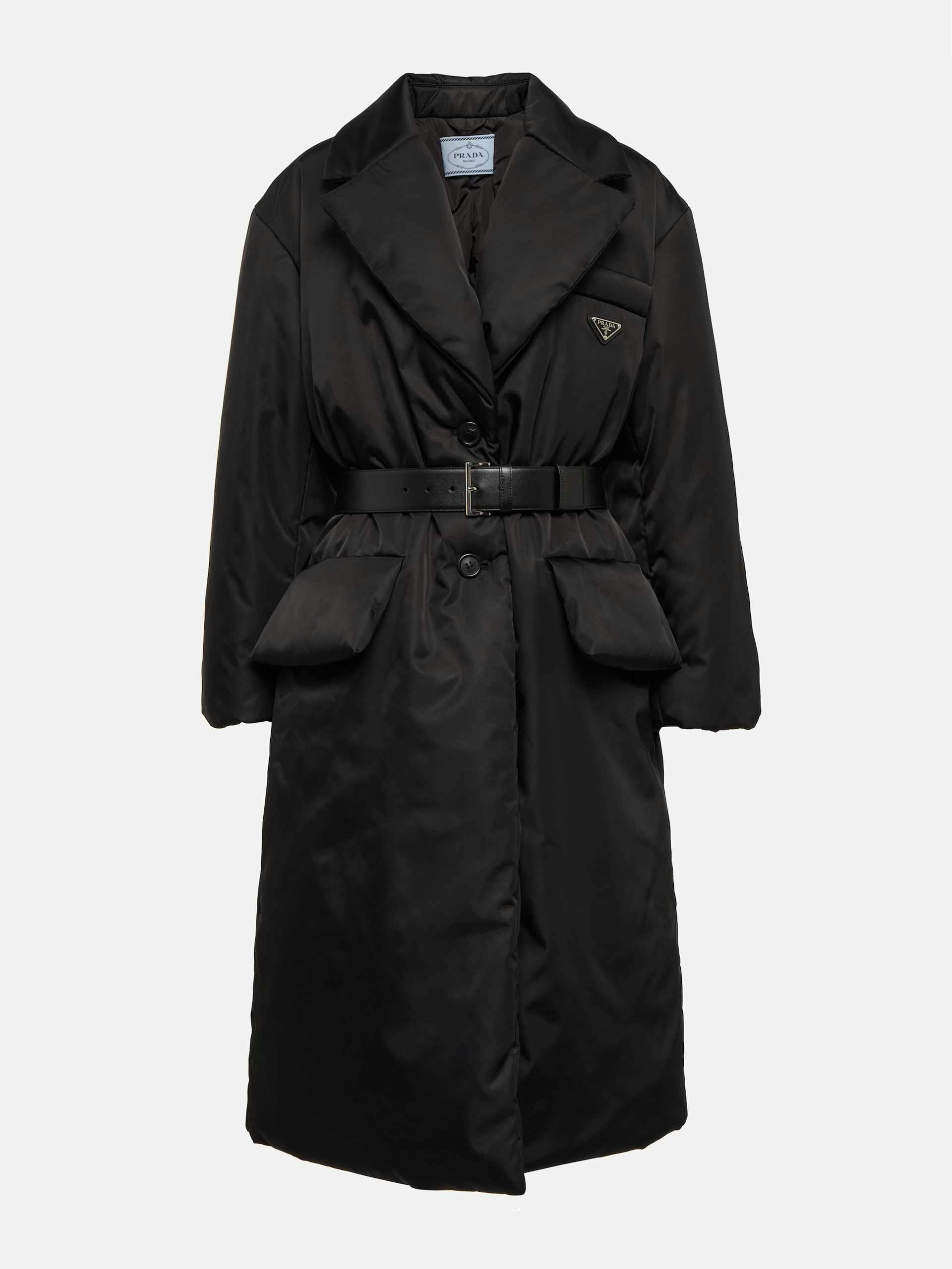Black padded coat