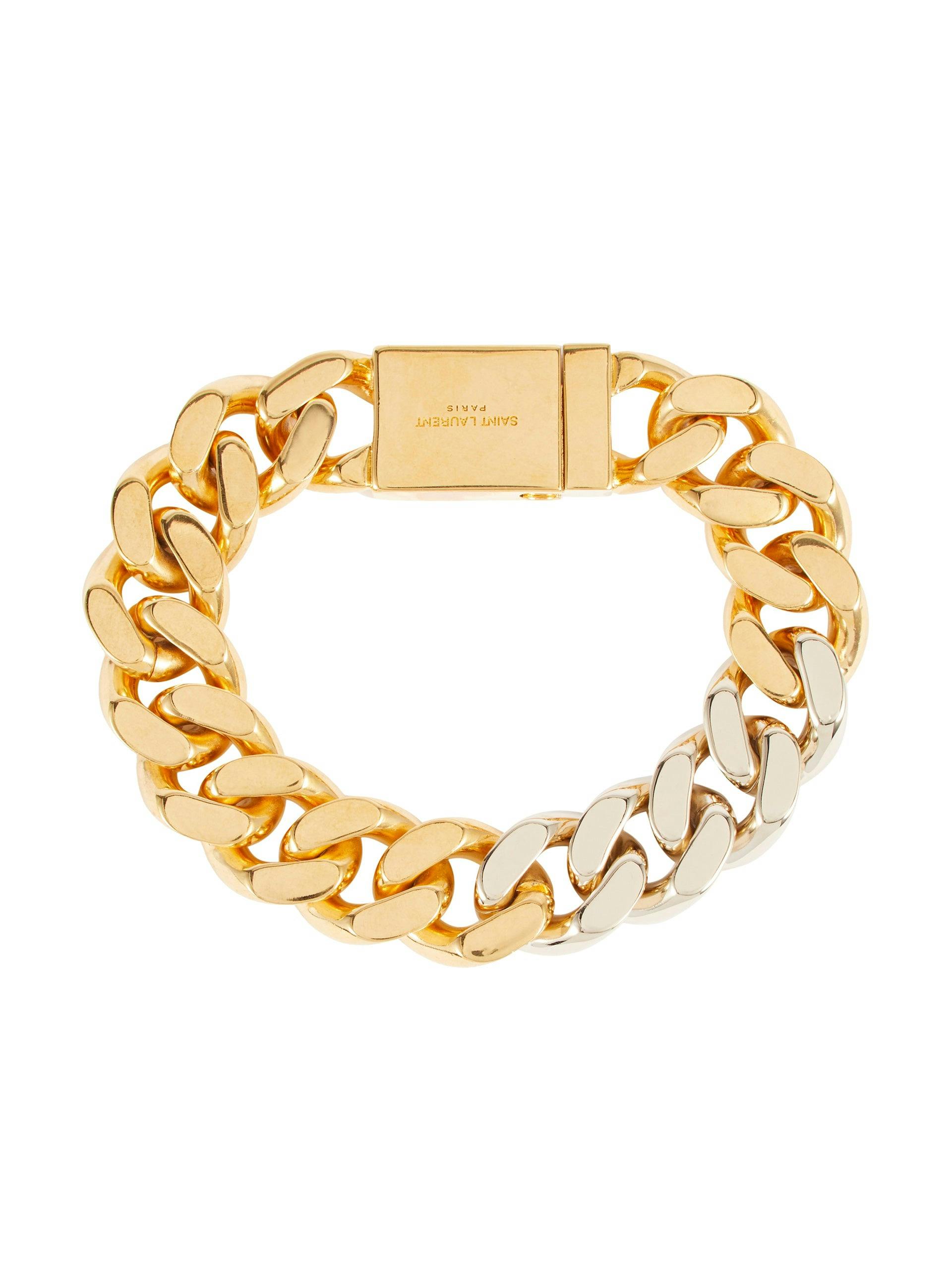 Gold-tone chain bracelet