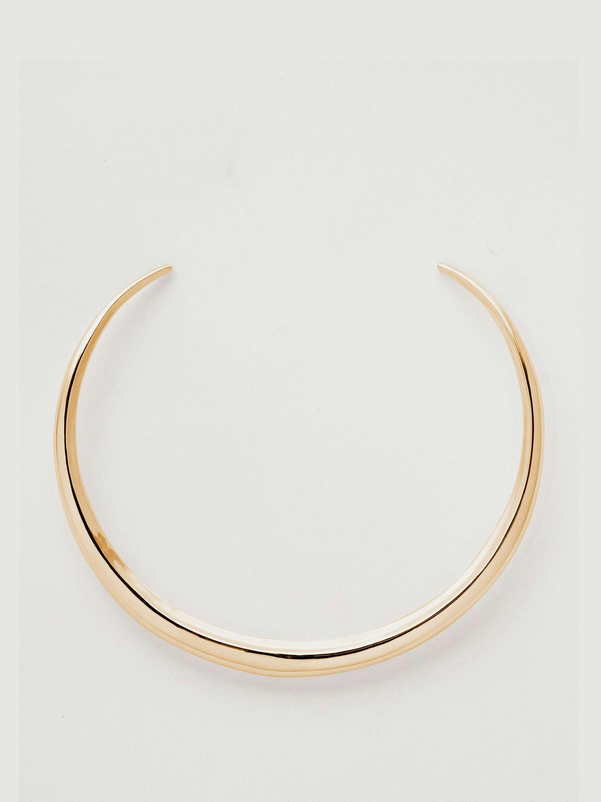 Gold-plated collar