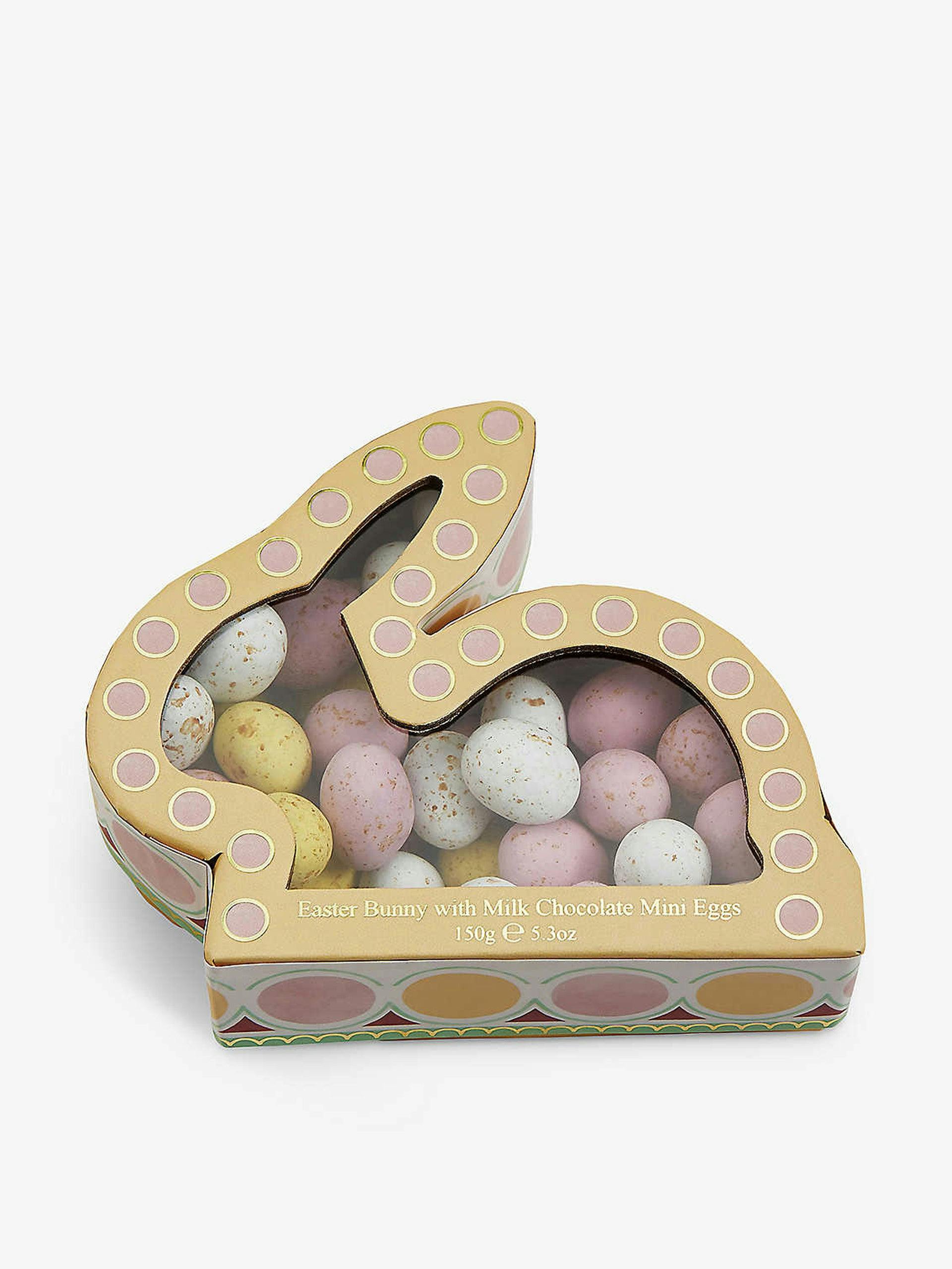 Rabbit box of chocolate mini eggs